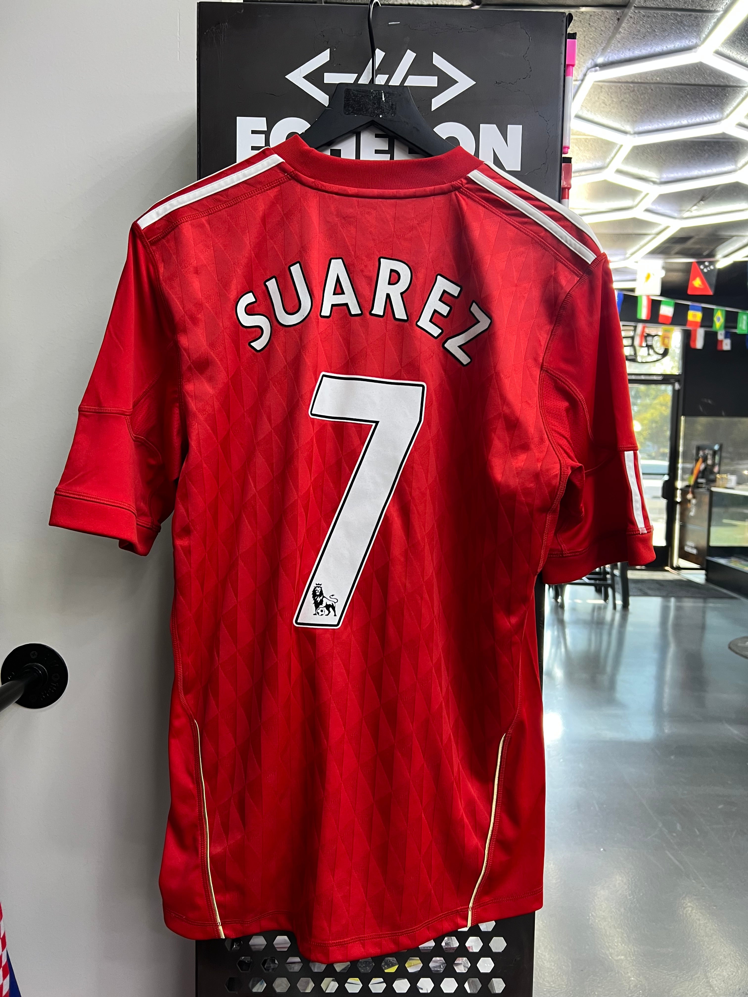 Adidas Liverpool 2012/13 Home Jersey - Suárez #7