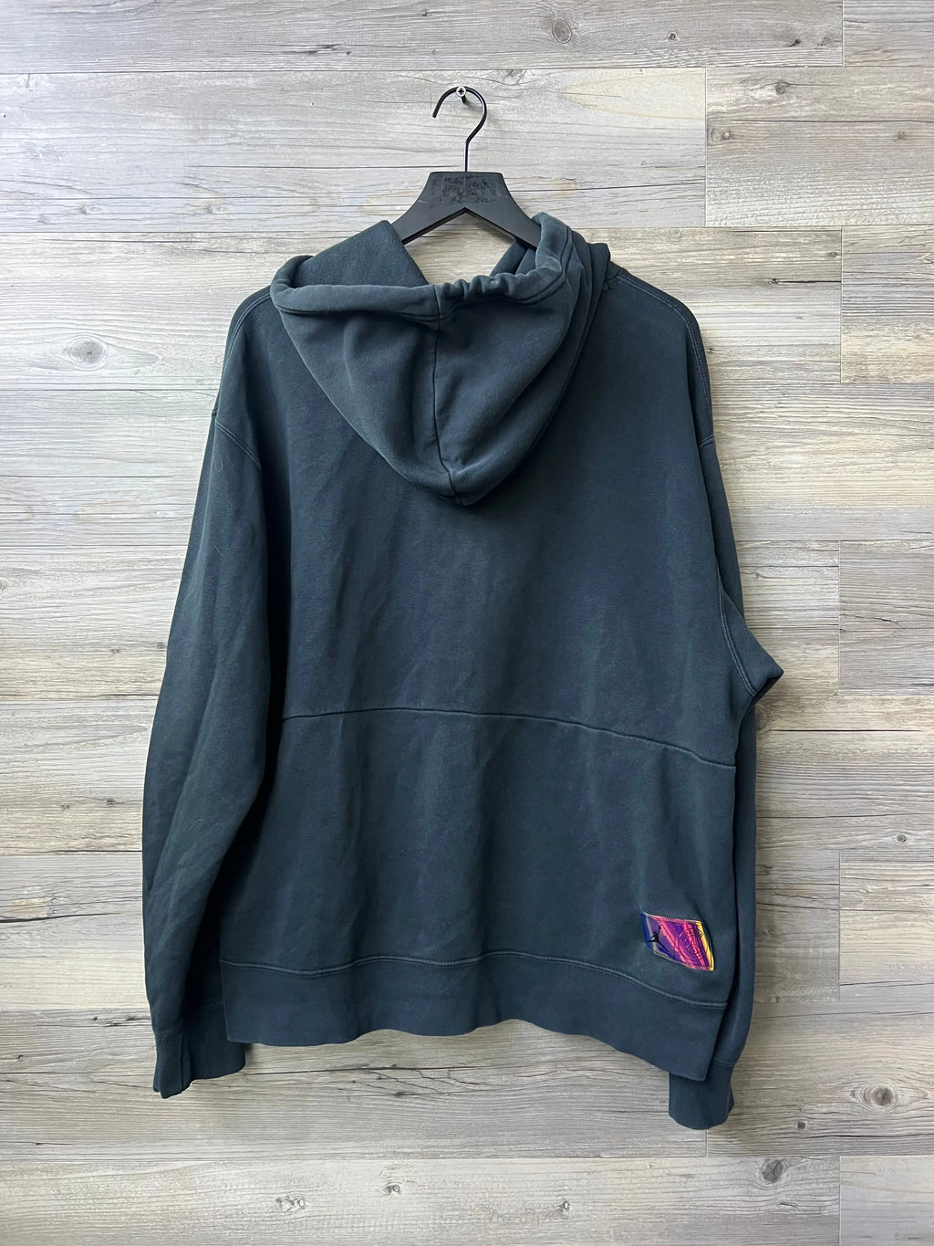 Jordan x Paris Saint-Germain Fleece Pullover Hoodie – Black / Psychic Purple
