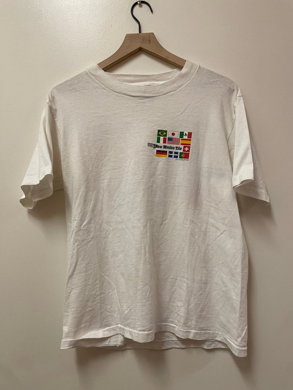 White vintage 90s T-Shirt STA Apparel