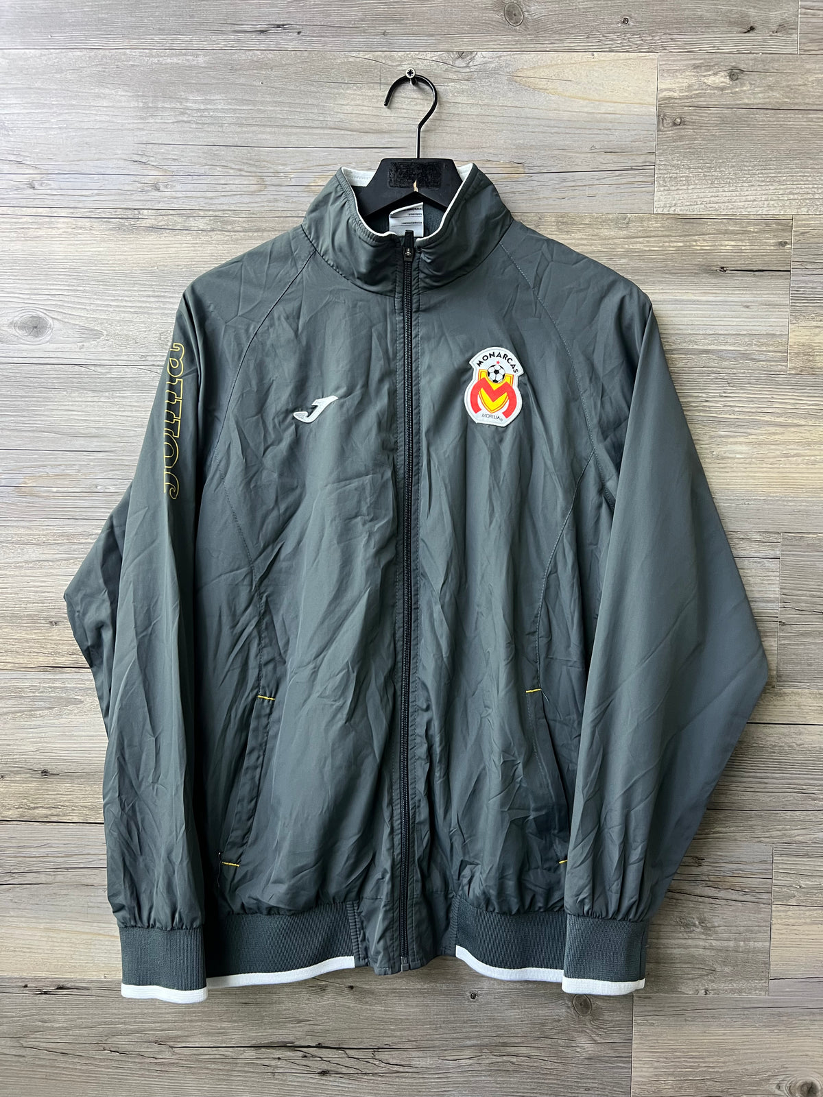 Joma Monarcas Morelia Gray Full-Zip Track Jacket