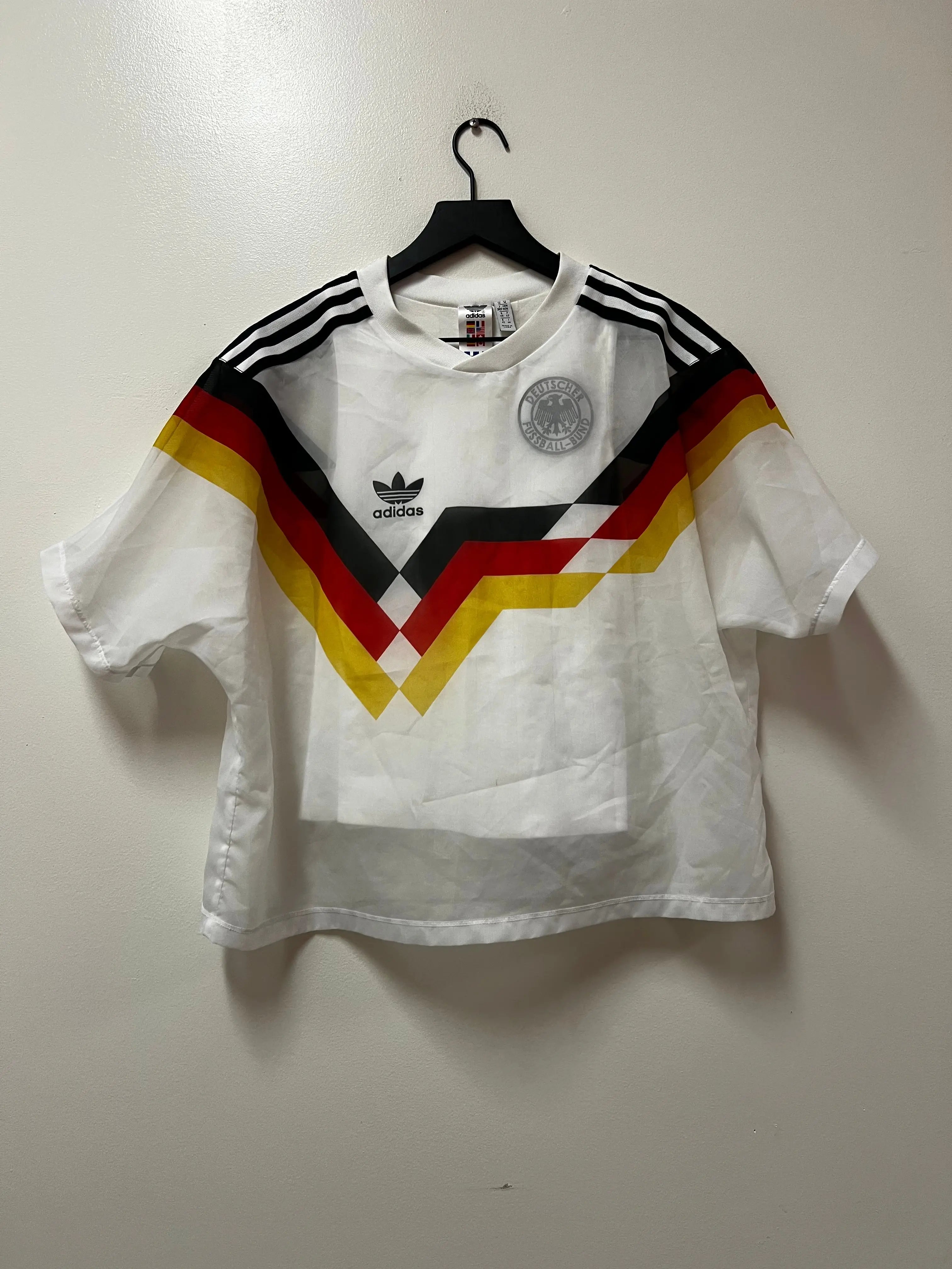 Adidas Originals West Germany 1990 Home Jersey STA Apparel