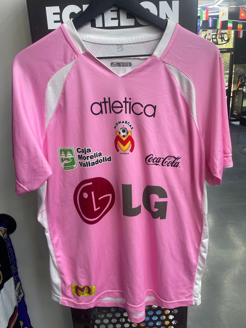 Atletica Monarcas Morelia 2007/08 Breast Cancer Awareness Jersey (Pink)