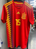 Adidas Spain 2018 Home Jersey- Ramos #15