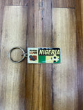 Vintage 1994 FIFA World Cup USA Nigeria Keychain – Official Licensed Soccer Collectible