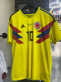 Adidas Colombia 2018 Home Jersey- James #10