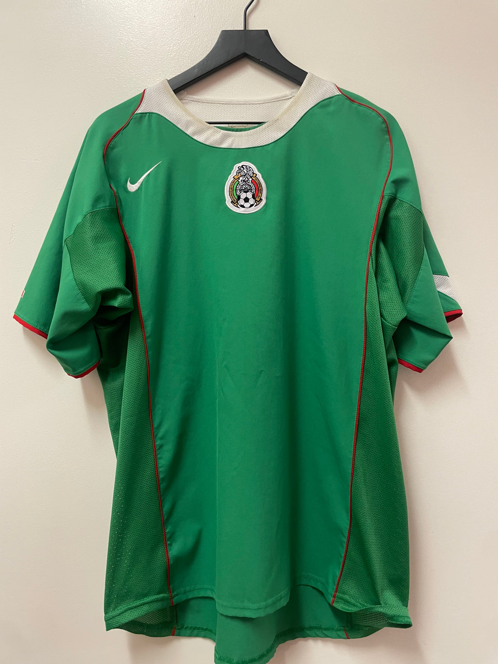 Nike Mexico 2005 Home Jersey