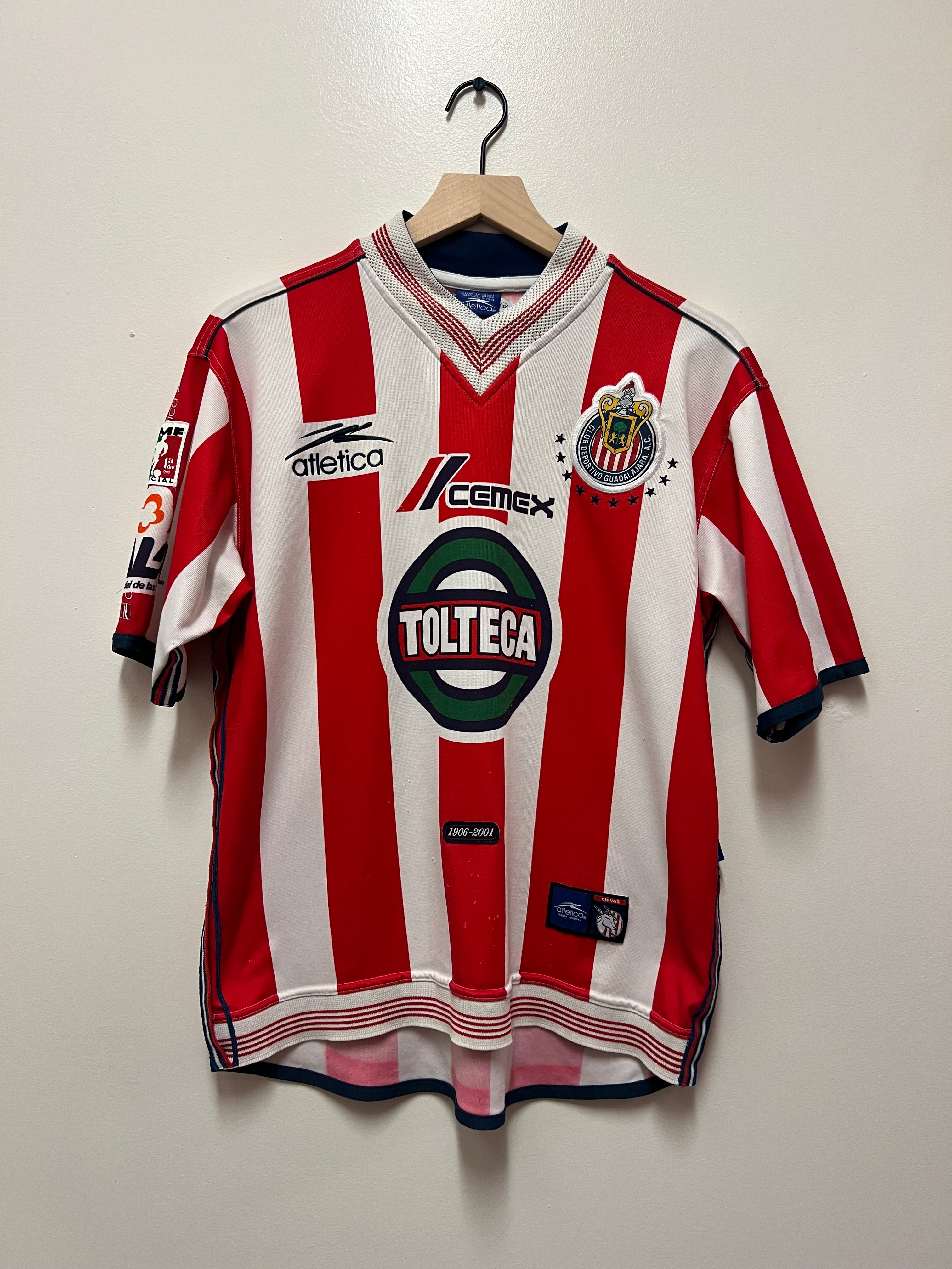 Club Deportivo Guadalajara 2000-01 Home Jersey