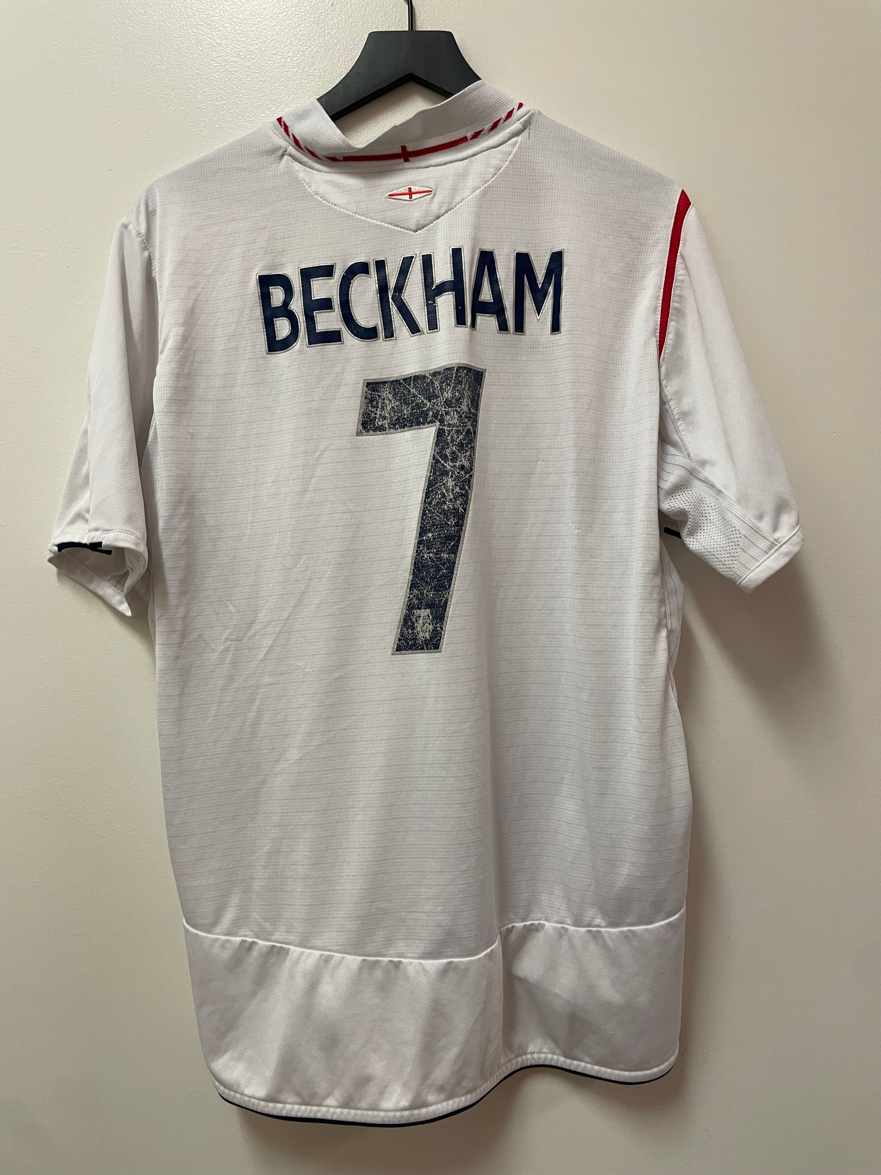 Umbro England 2005–2007 Home Shirt – Beckham #7