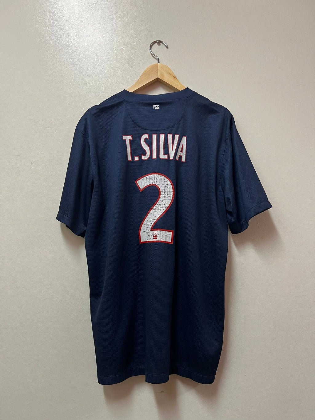 Nike Paris Saint-Germain 2012-2013 Home Jersey- T.Silva #2 STA Apparel