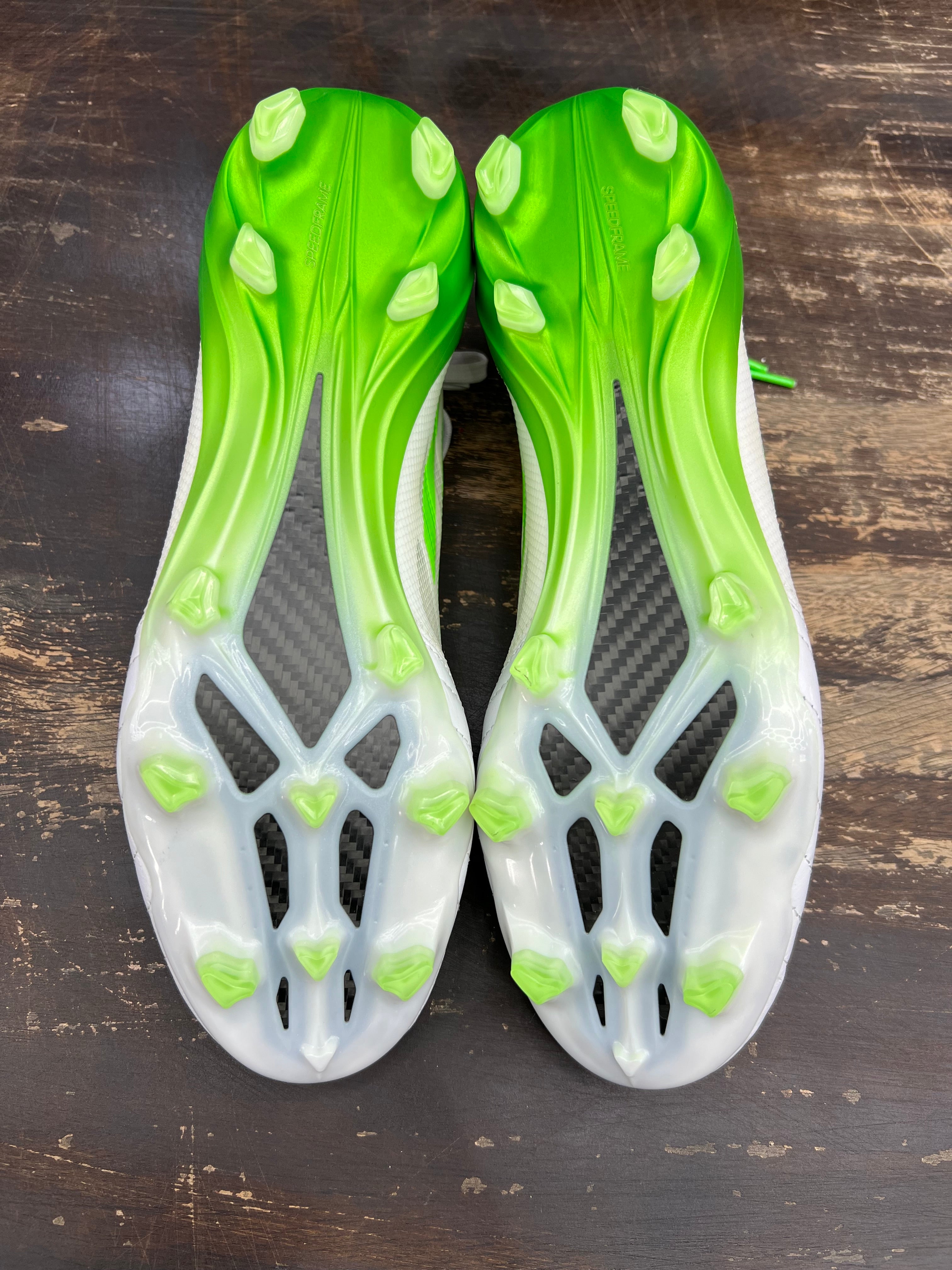 Adidas X Speedportal 99 Leather .1 FG – Ftwr White / Solar Green