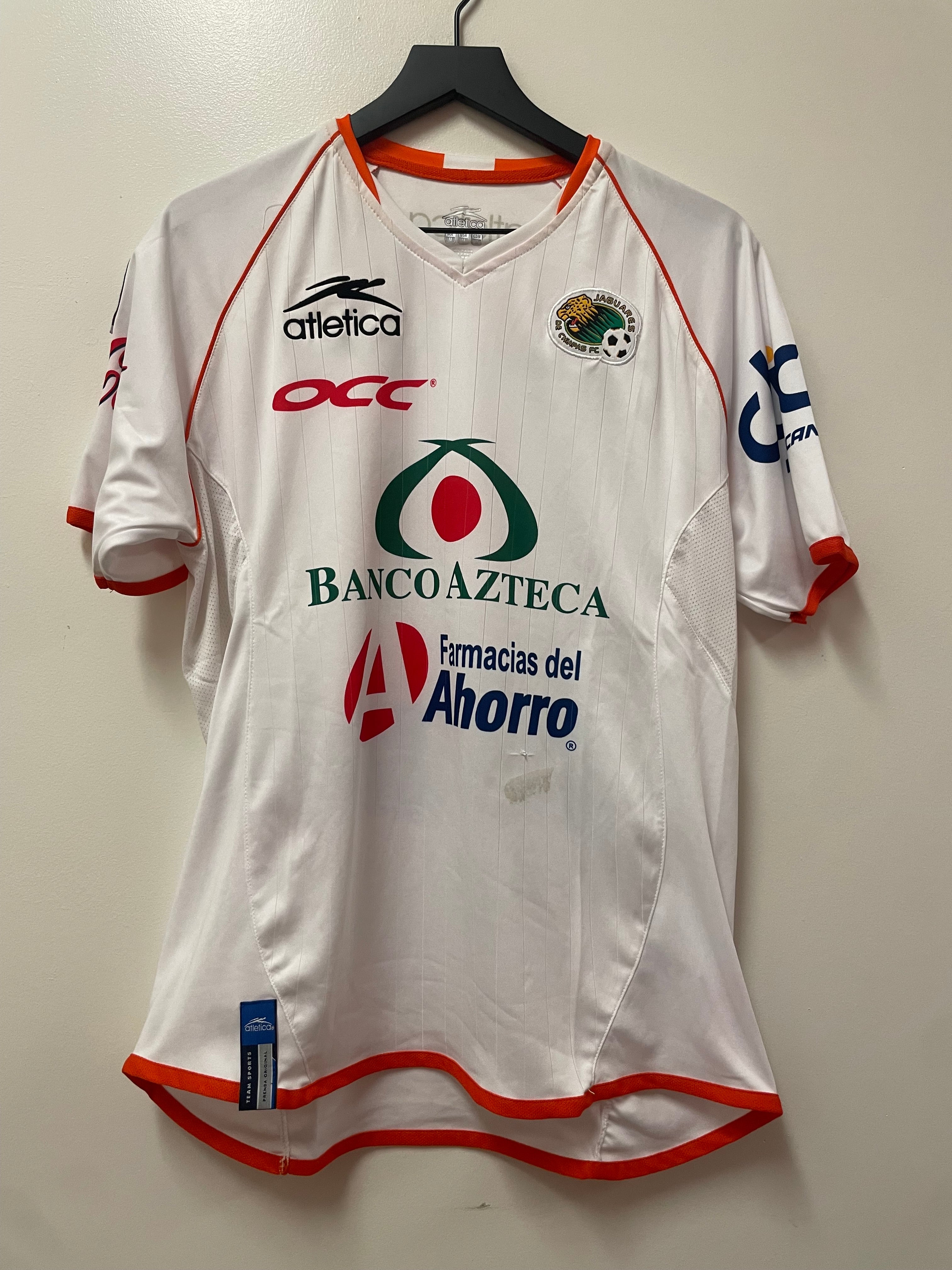 Atletica Jaguares de Chiapas 2007–08 Away Jersey – Bofo #1
