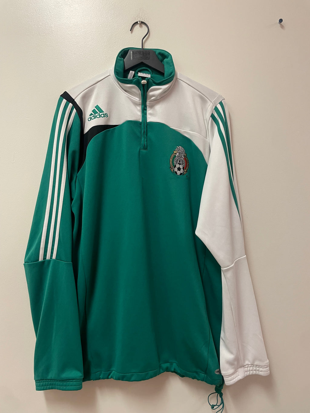 Adidas Mexico 2007-08 Quarter-Zip Training Jacket