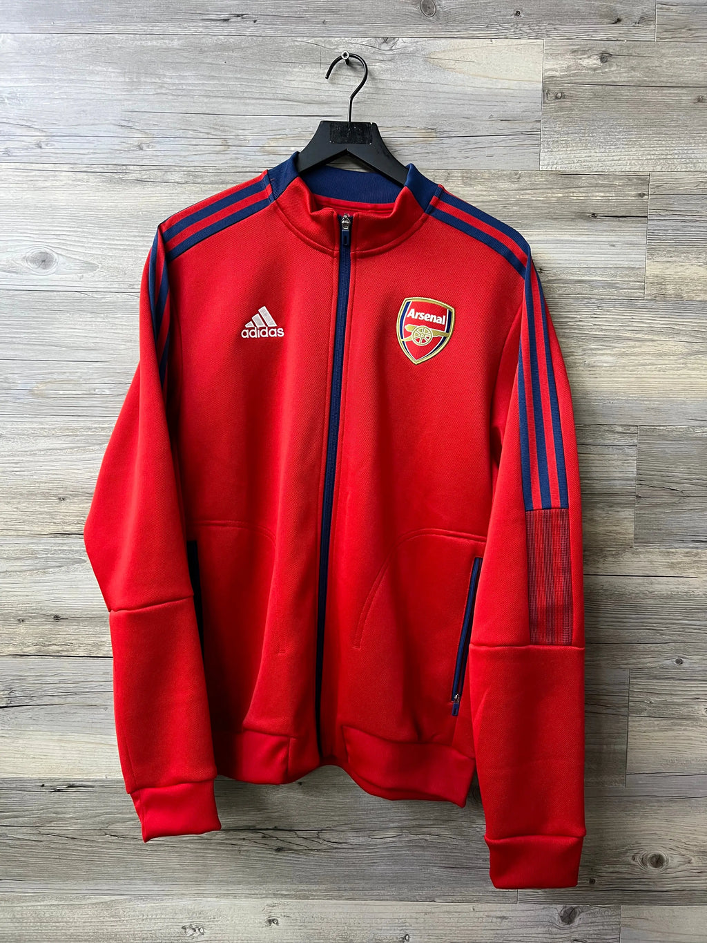 Adidas Arsenal Red Full-Zip Track Jacket