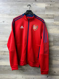 Adidas Arsenal Red Full-Zip Track Jacket