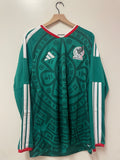 Adidas Mexico 2026 Long-Sleeve Home Jersey