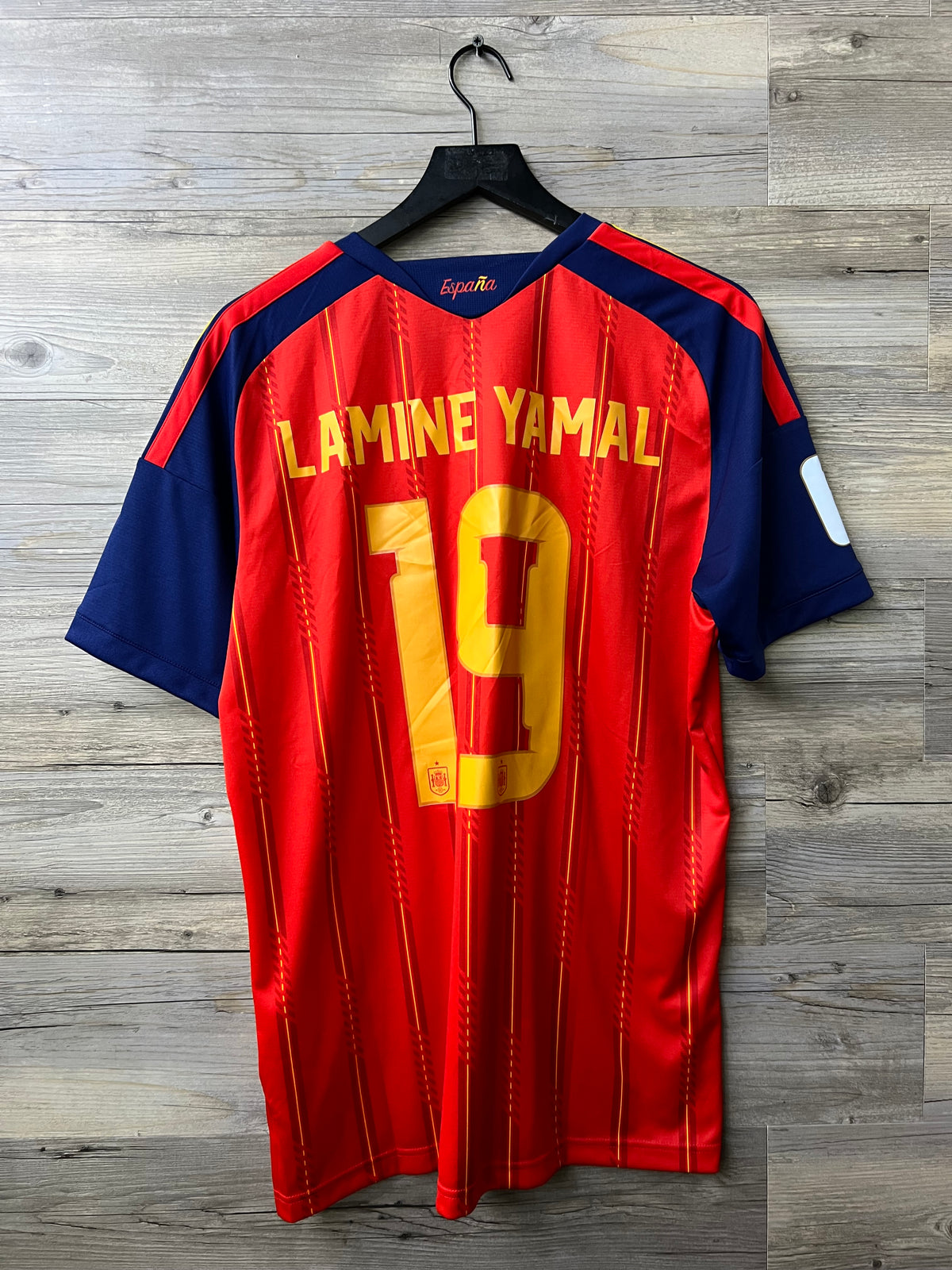 Adidas Spain 2026 Home Jersey — Lamine Yamal #19