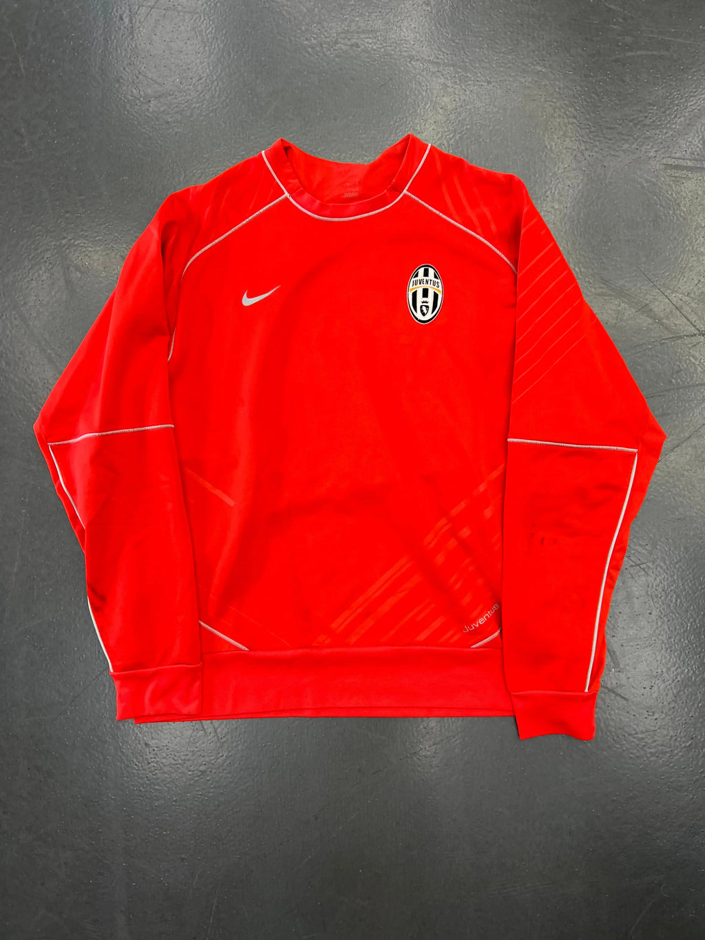 Nike Juventus 2007–2008 Training Sweatshirt – T90 Red STA Apparel