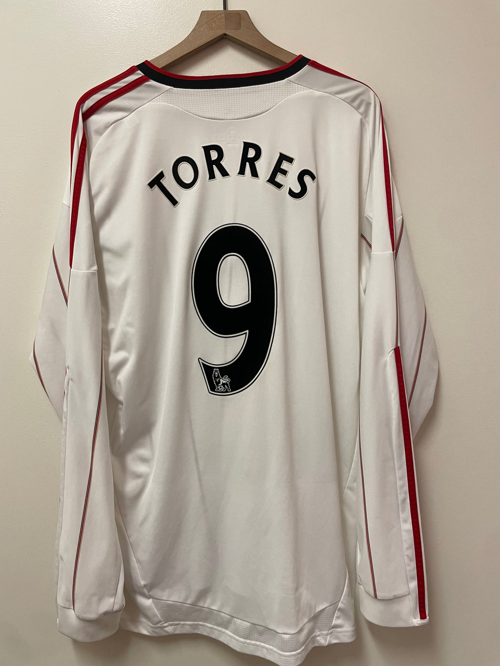 Adidas Liverpool FC 2010/11 Long-Sleeve Away Jersey – Fernando Torres #9