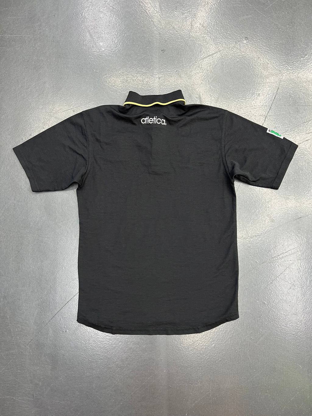 Atlética Monarcas Morelia Black Polo Shirt