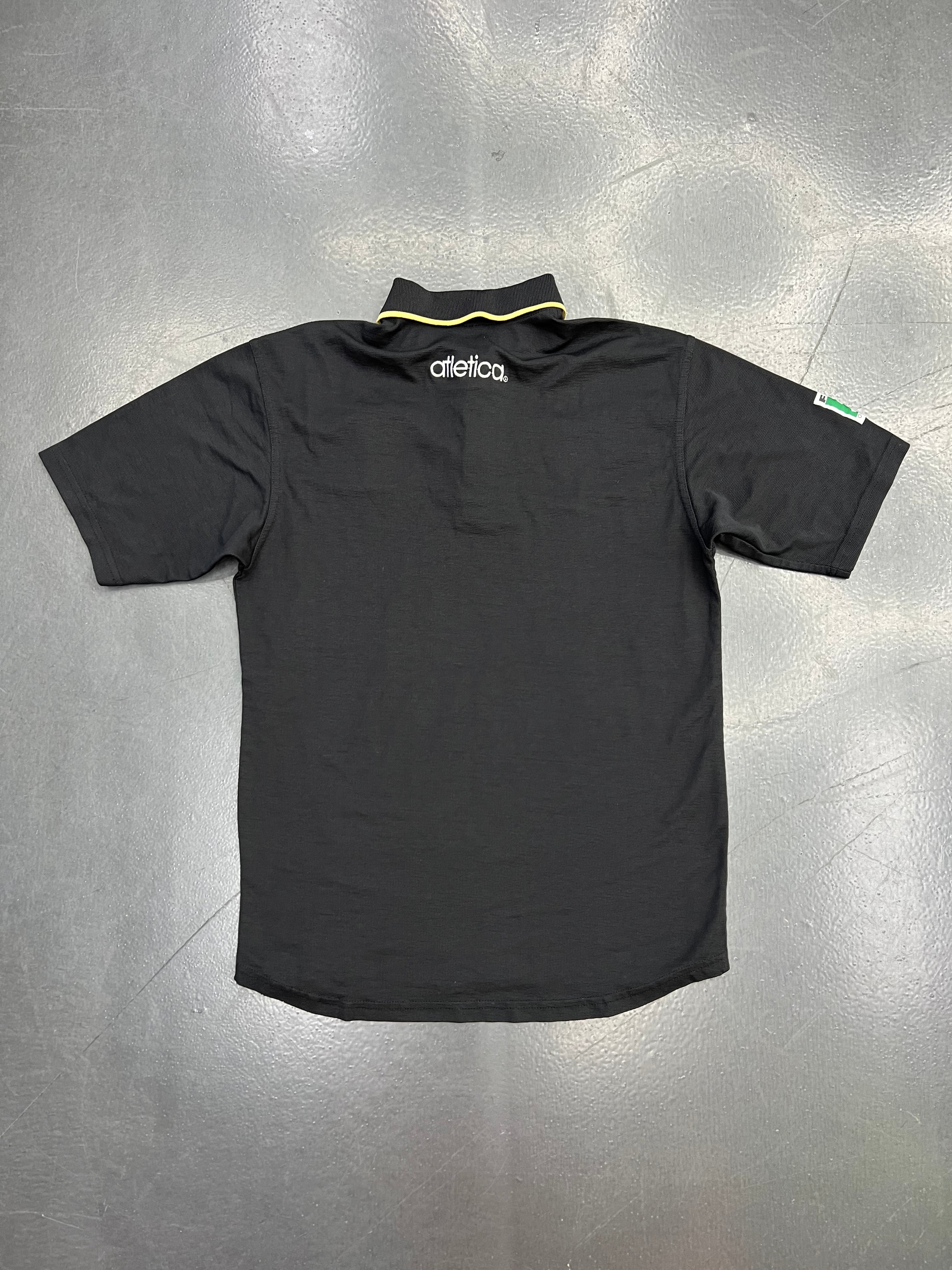 Atlética Monarcas Morelia Black Polo Shirt