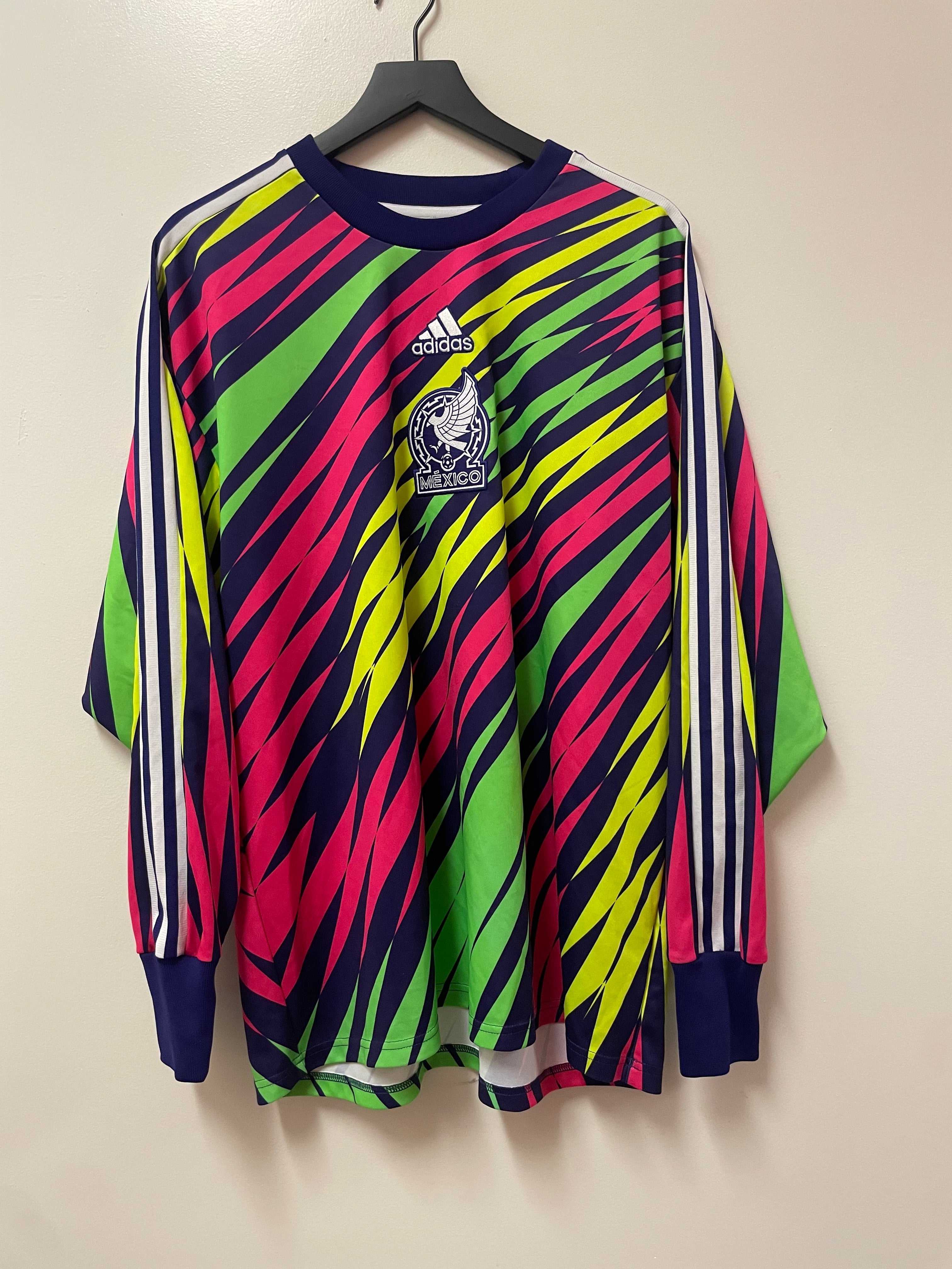 Adidas Mexico 1990s-Inspired Goalkeeper Jersey
