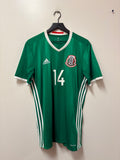 Adidas Mexico 2016-17 Home Jersey- Chicharito #14
