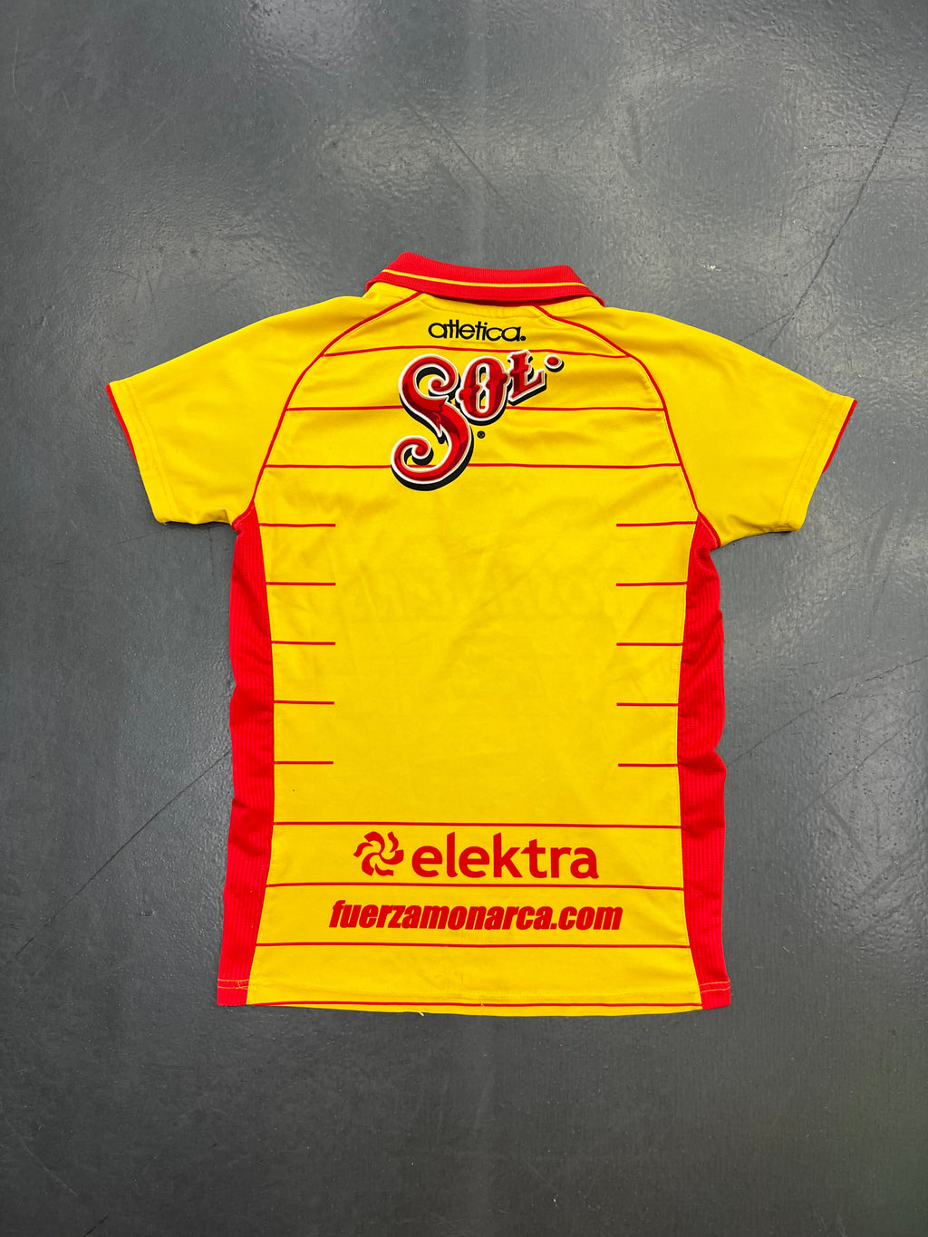 Atletica Monarcas Morelia 2011/12 Home Jersey – Yellow/Red