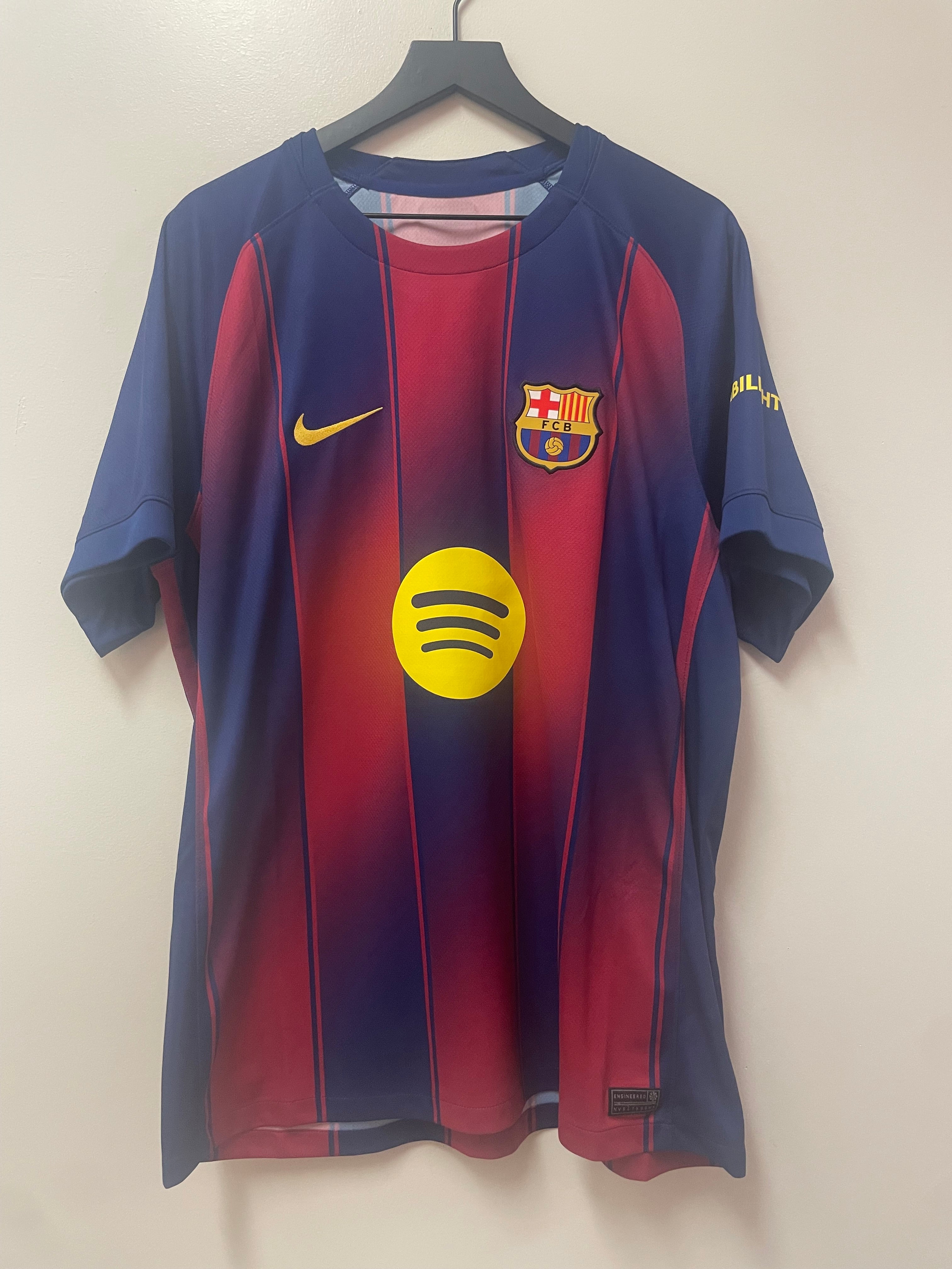 Nike FC Barcelona 2025/26 Home Jersey- Lamine Yamal #10