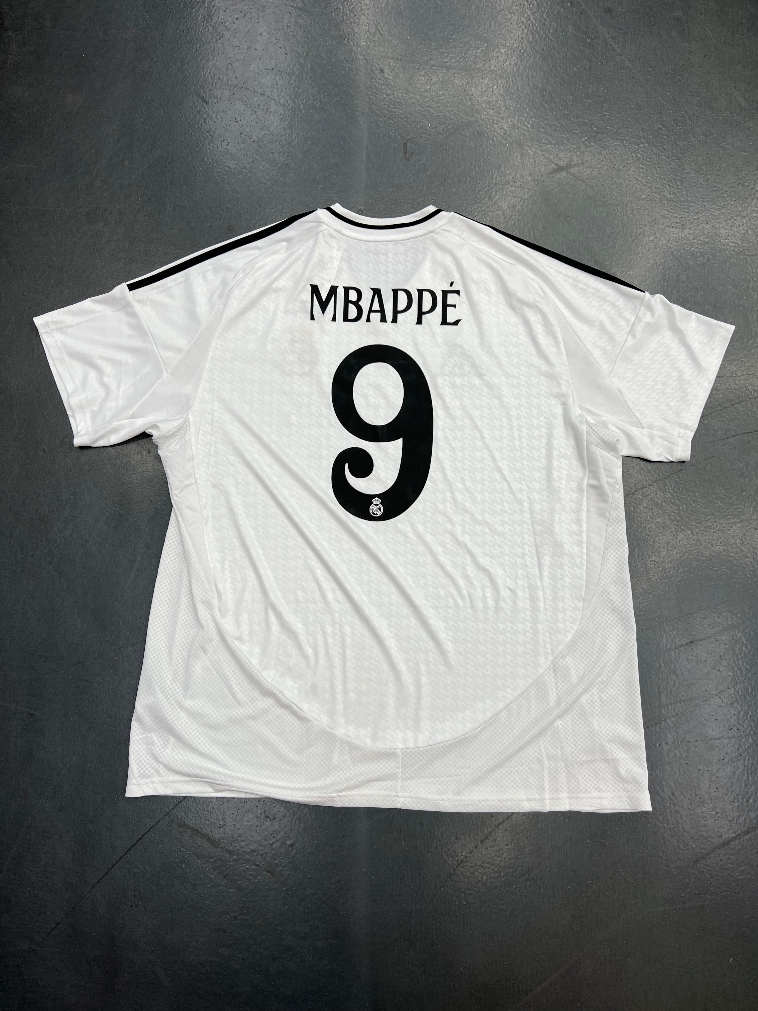 Adidas Real Madrid 24/25 Home Jersey - Mbappe #9