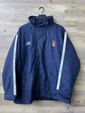 Atlética Monarcas Morelia Navy Full-Zip Training Jacket