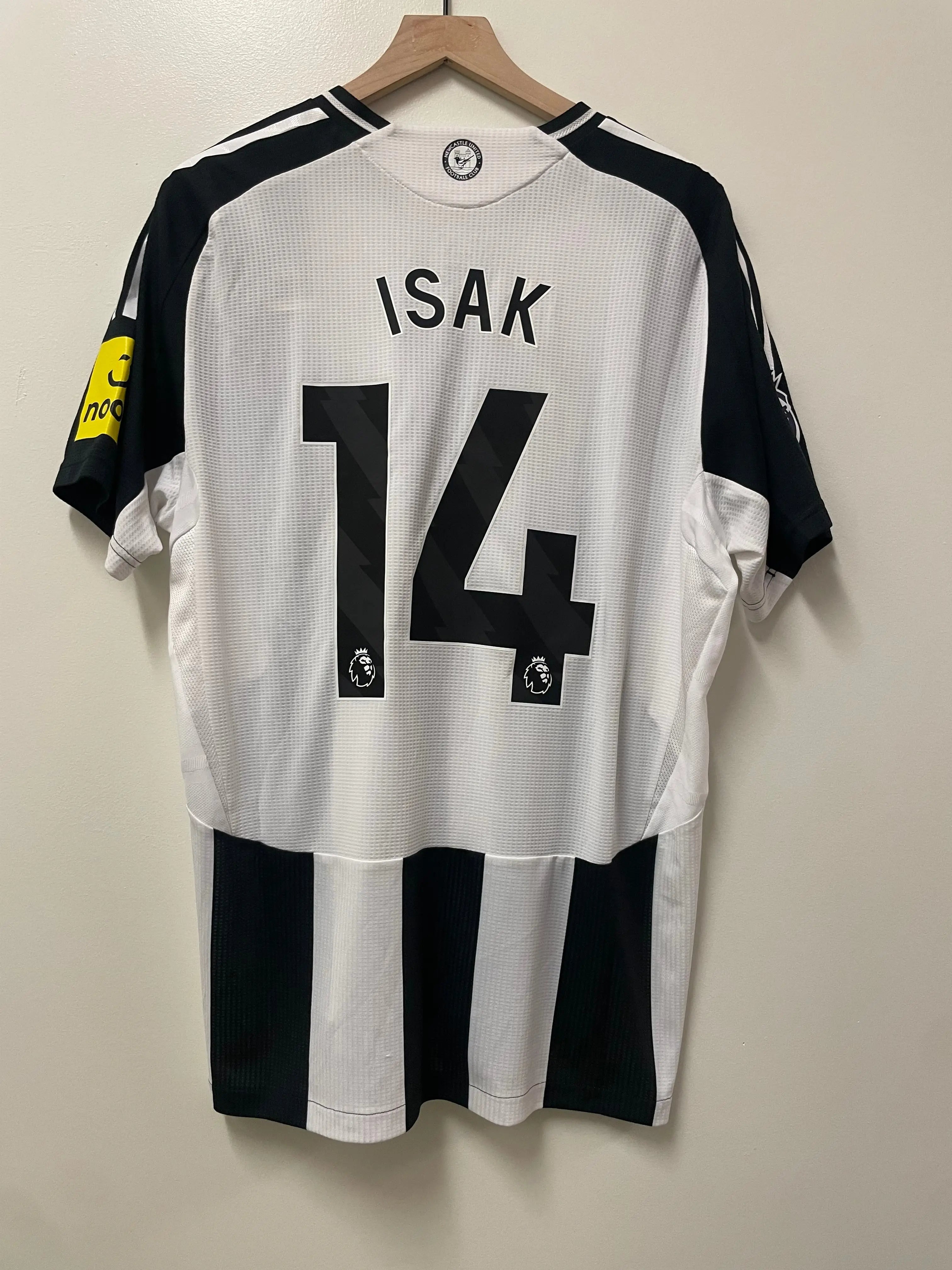 Adidas Newcastle United 2024-25 Home Jersey- Isak #14 STA Apparel