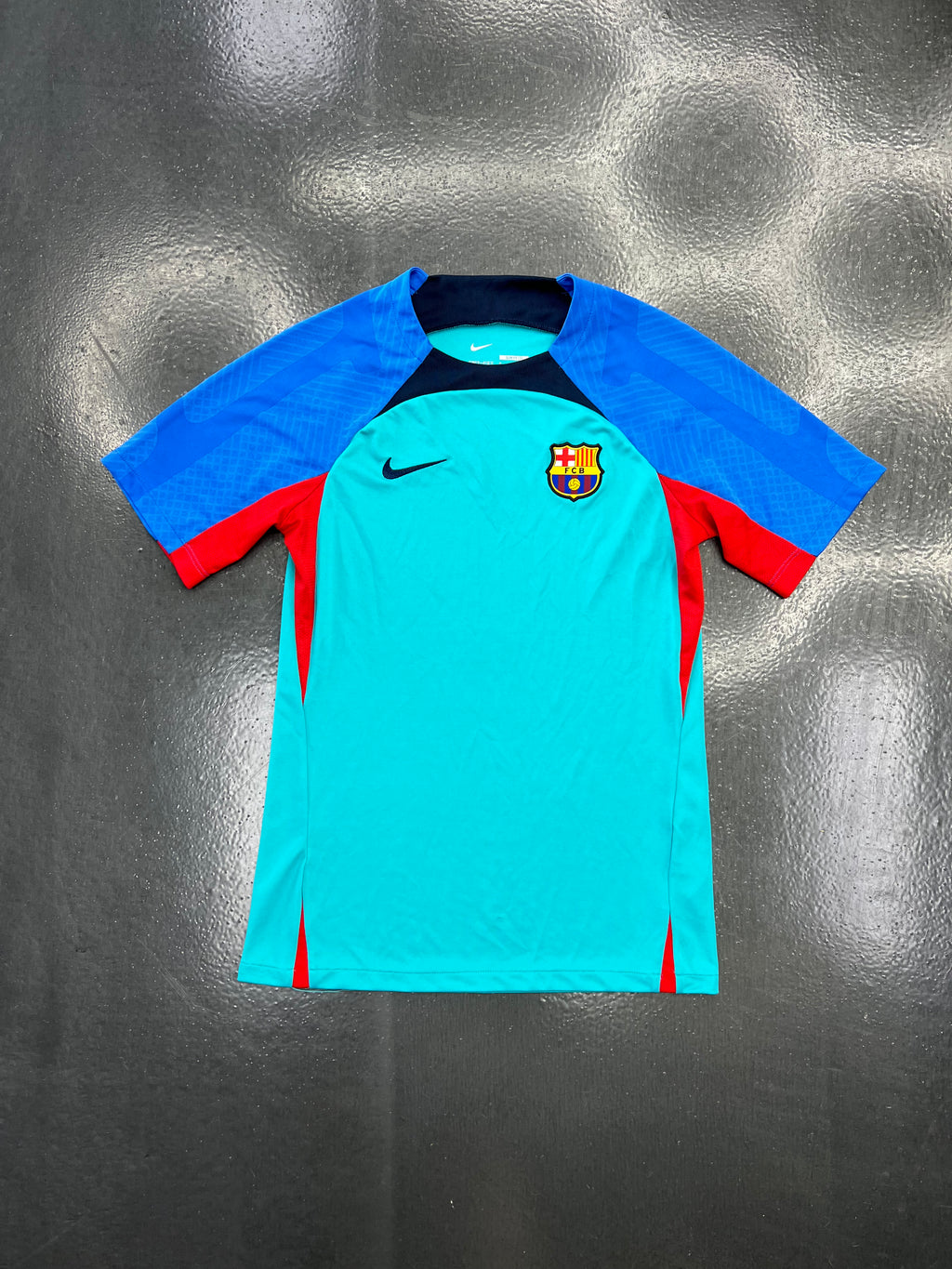 Nike FC Barcelona 2022/23 Training Jersey – Teal/Blue/Red