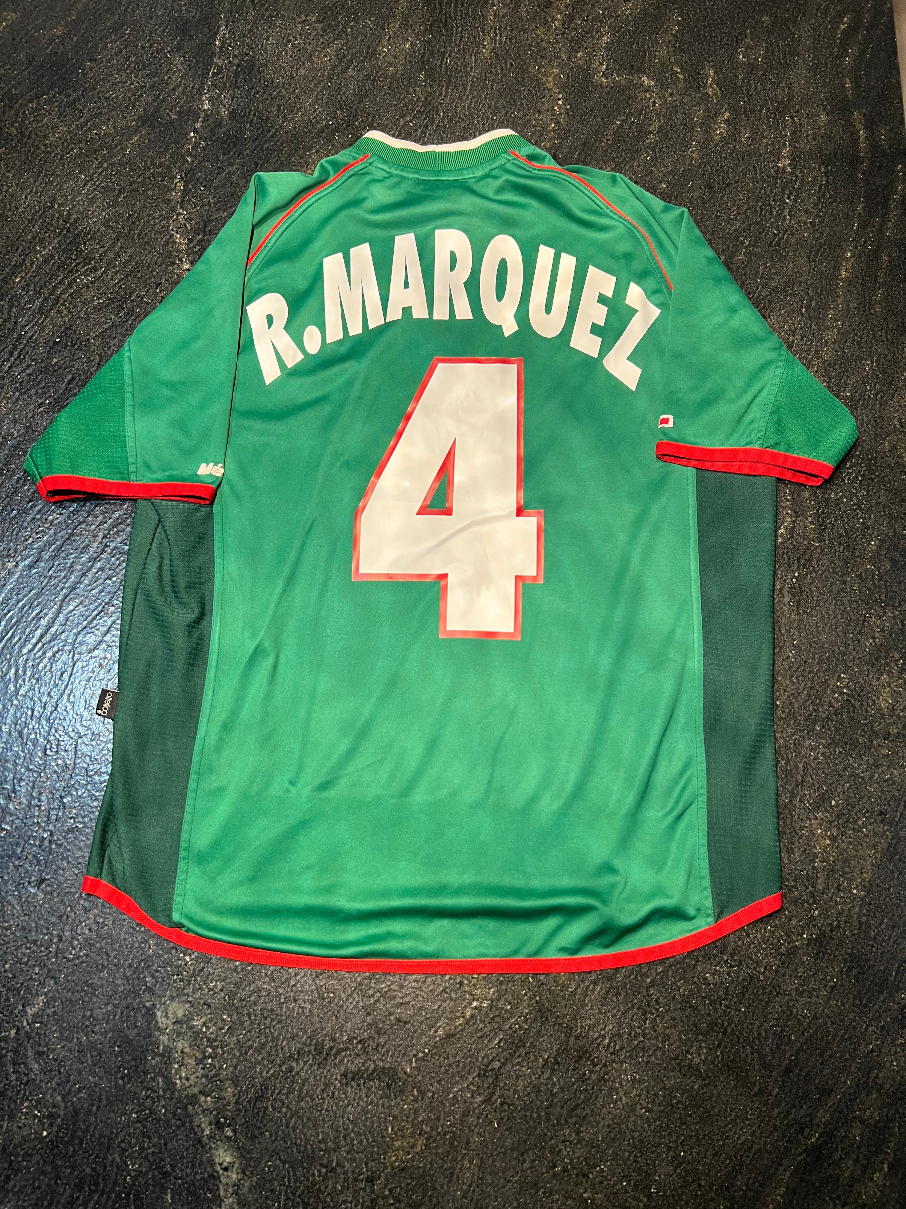 Atletica Mexico 2002 World Cup Home Jersey – Rafael Márquez #4