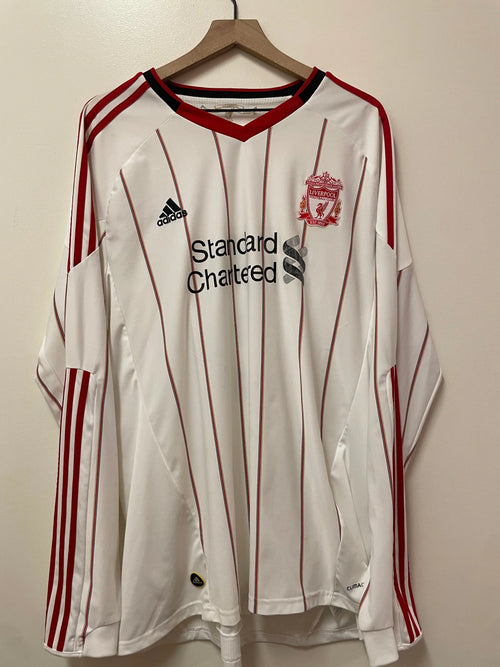 Adidas Liverpool FC 2010/11 Long-Sleeve Away Jersey – Fernando Torres #9 STA Apparel