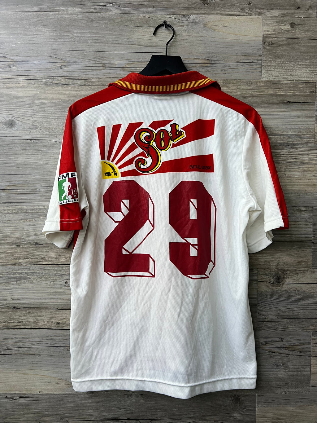 Umbro Atlético Morelia 1996–97 Away Jersey – Claudio da Silva #29