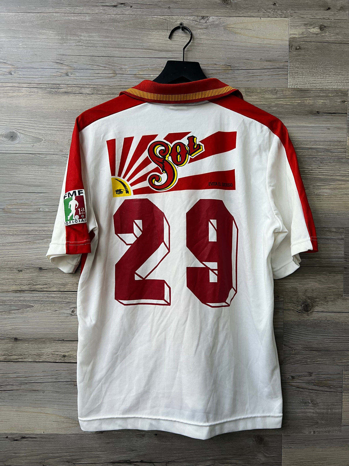 Umbro Atlético Morelia 1996–97 Away Jersey – Claudio da Silva #29