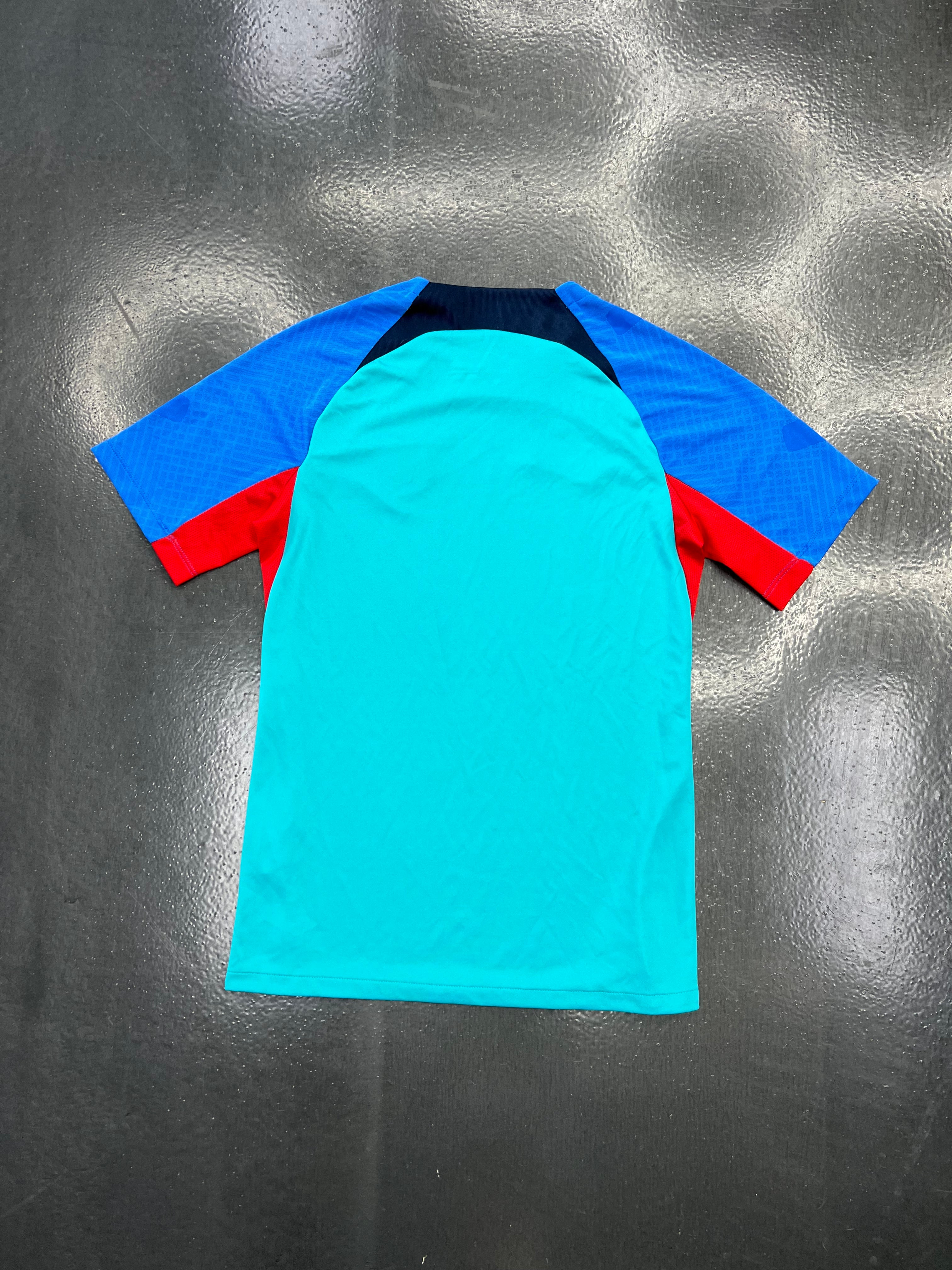 Nike FC Barcelona 2022/23 Training Jersey – Teal/Blue/Red