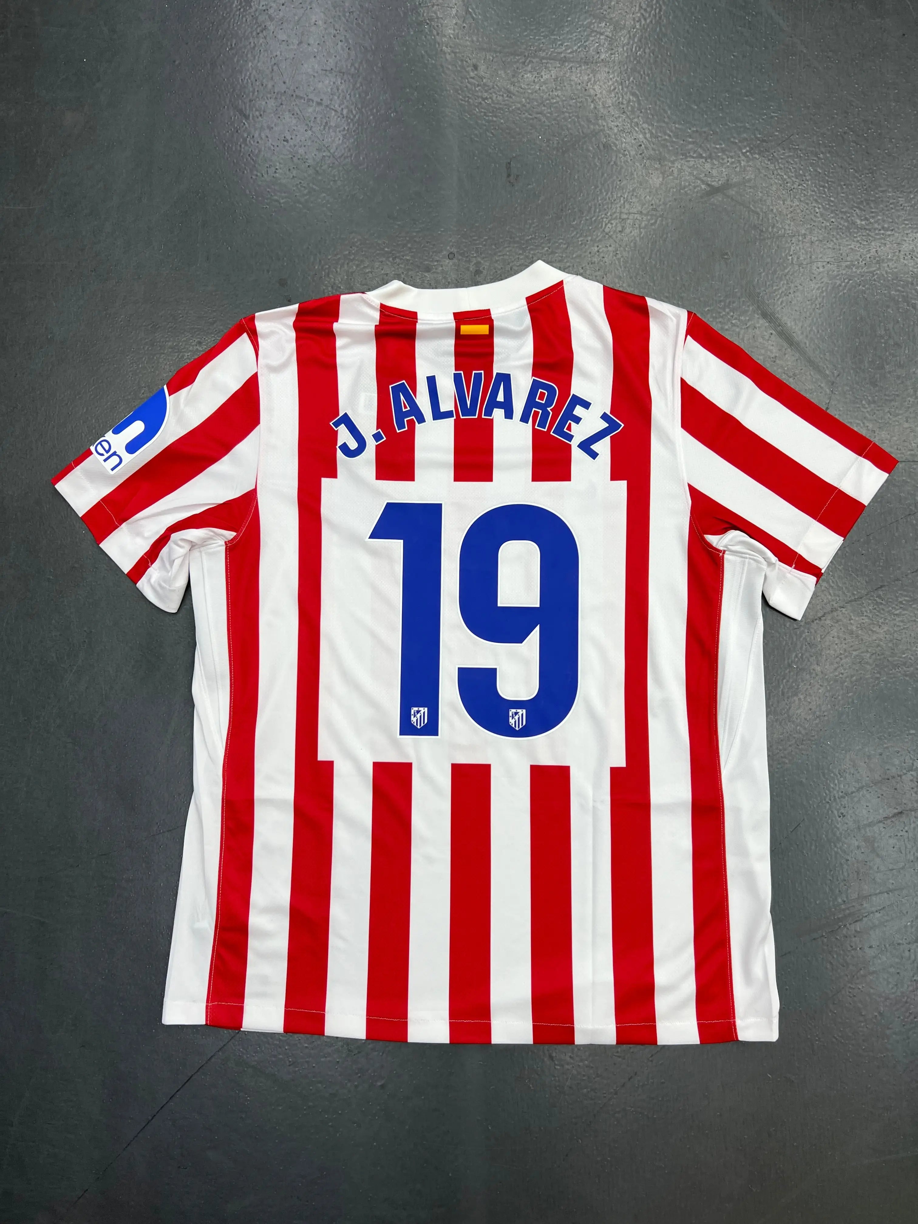 Nike Atlético Madrid 2025/26 Home Jersey - J.Alvarez #19 STA Apparel