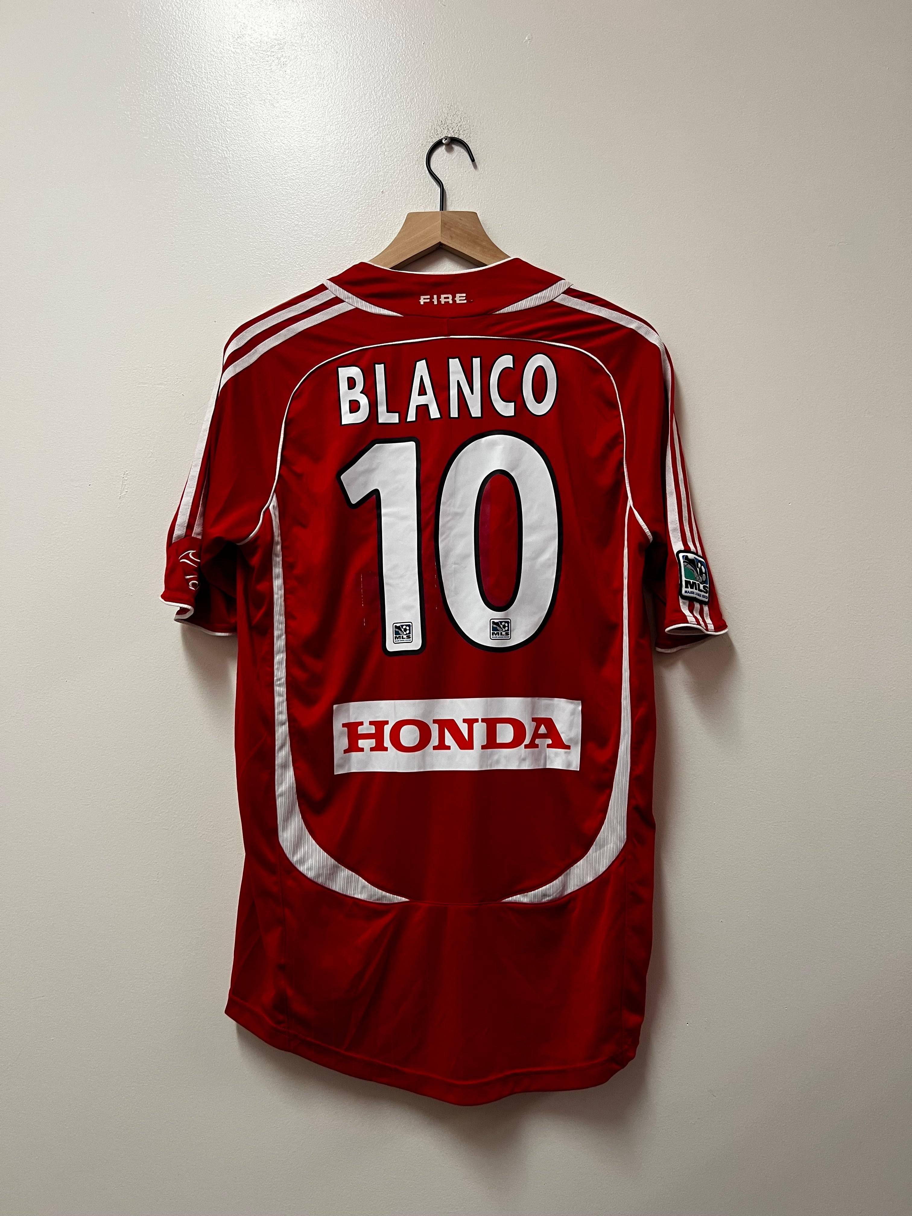 Adidas Chicago Fire 2006-07 Home Jersey- C. Blanco #10