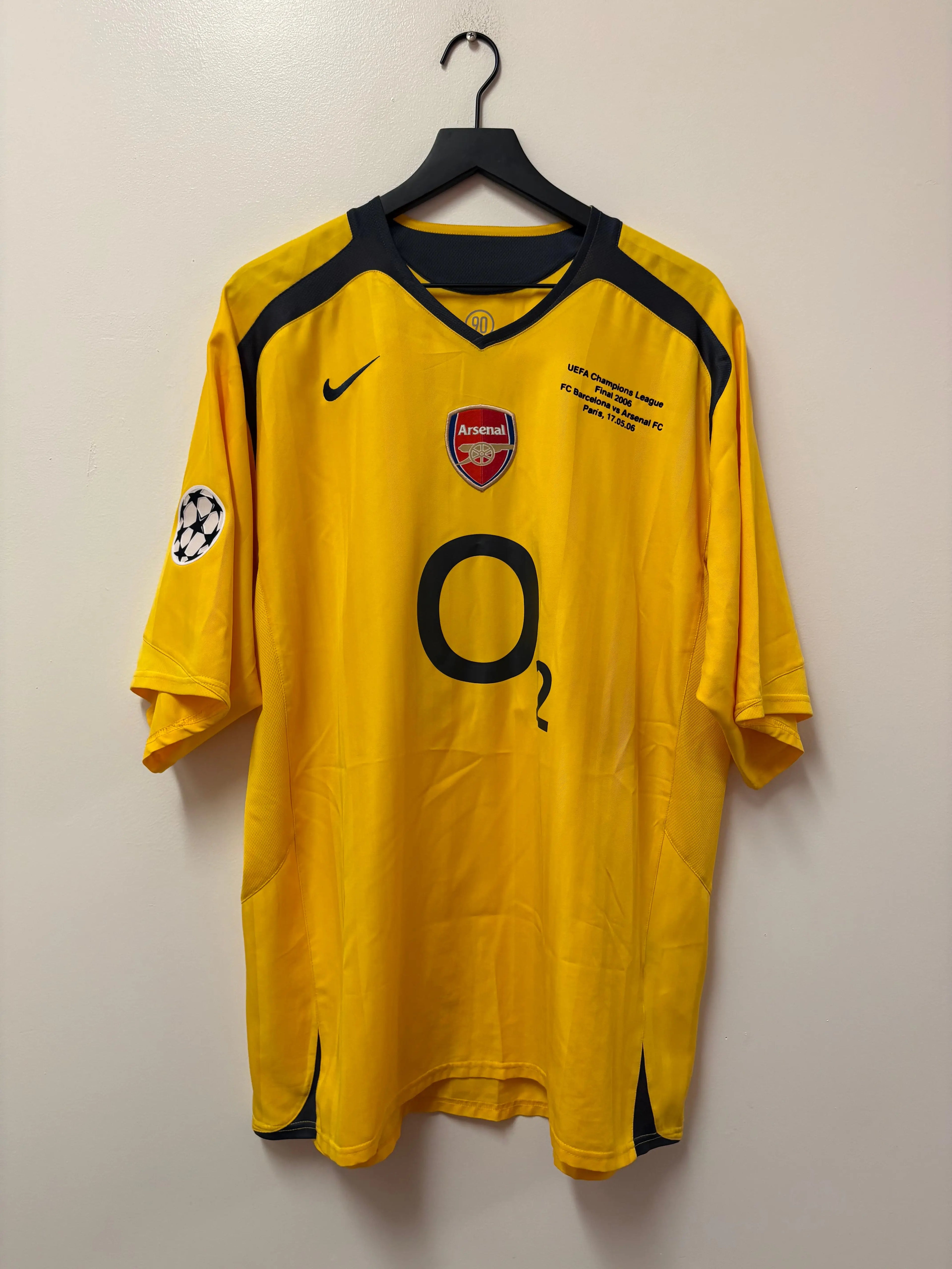 Nike Arsenal FC 2005-06 Away Jersey- T.Henry #14 STA Apparel