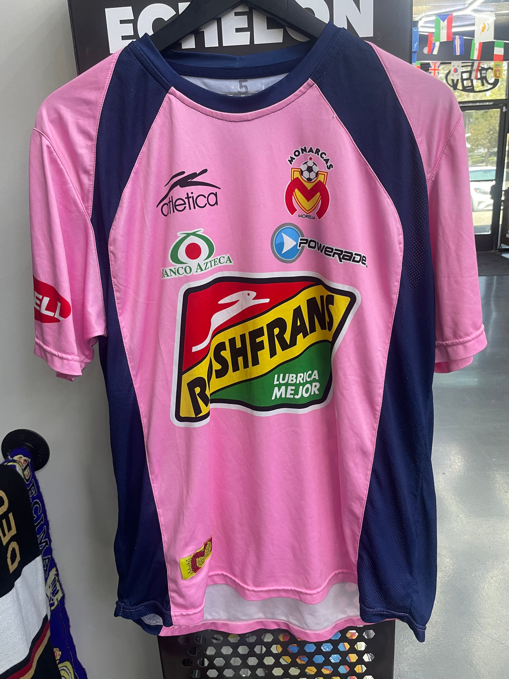 Atletica Monarcas Morelia 2009/10 Breast Cancer Awareness Jersey (Pink)