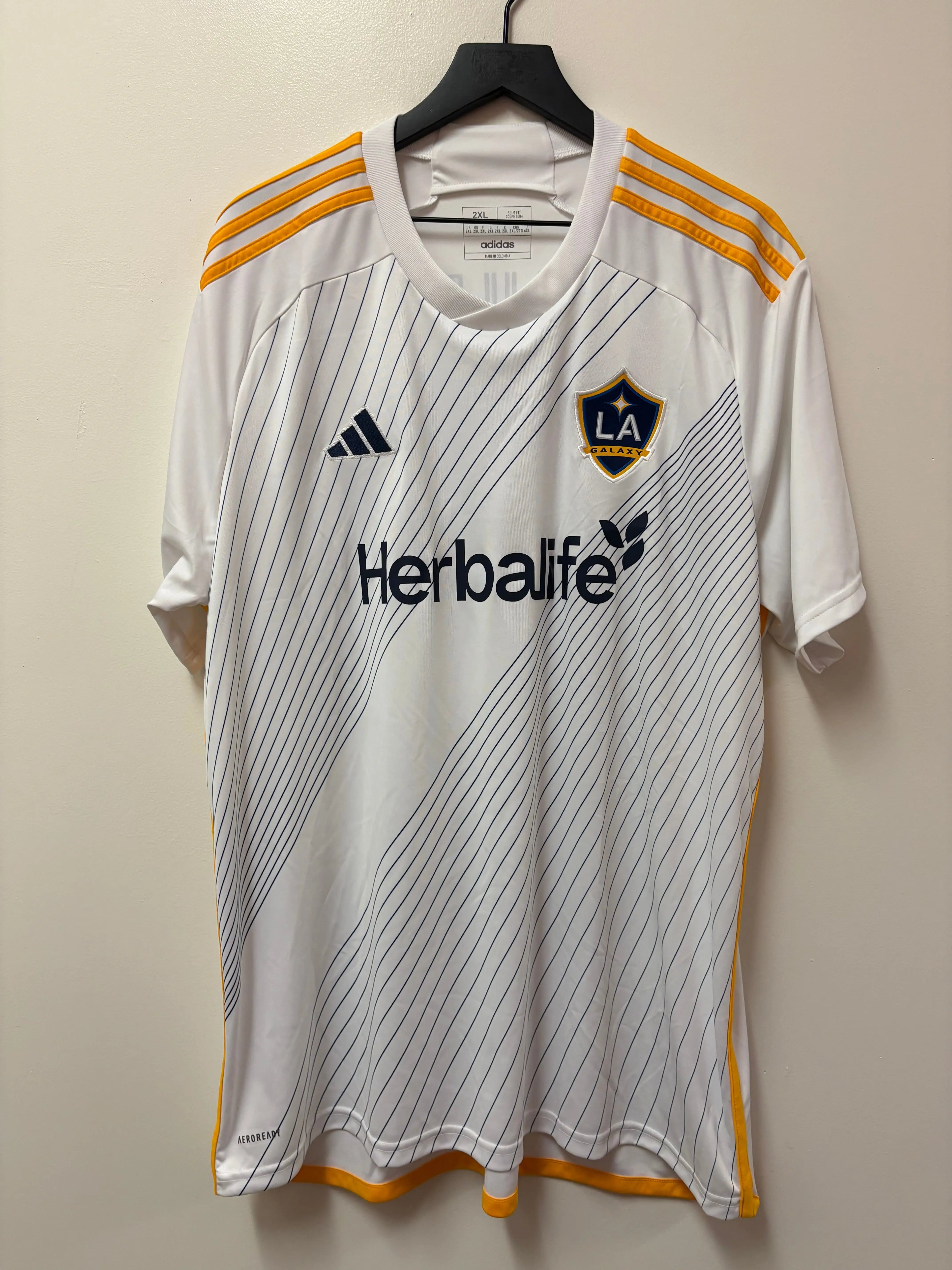 Adidas LA Galaxy 2024-25 Home Jersey- R. Puig #10 STA Apparel