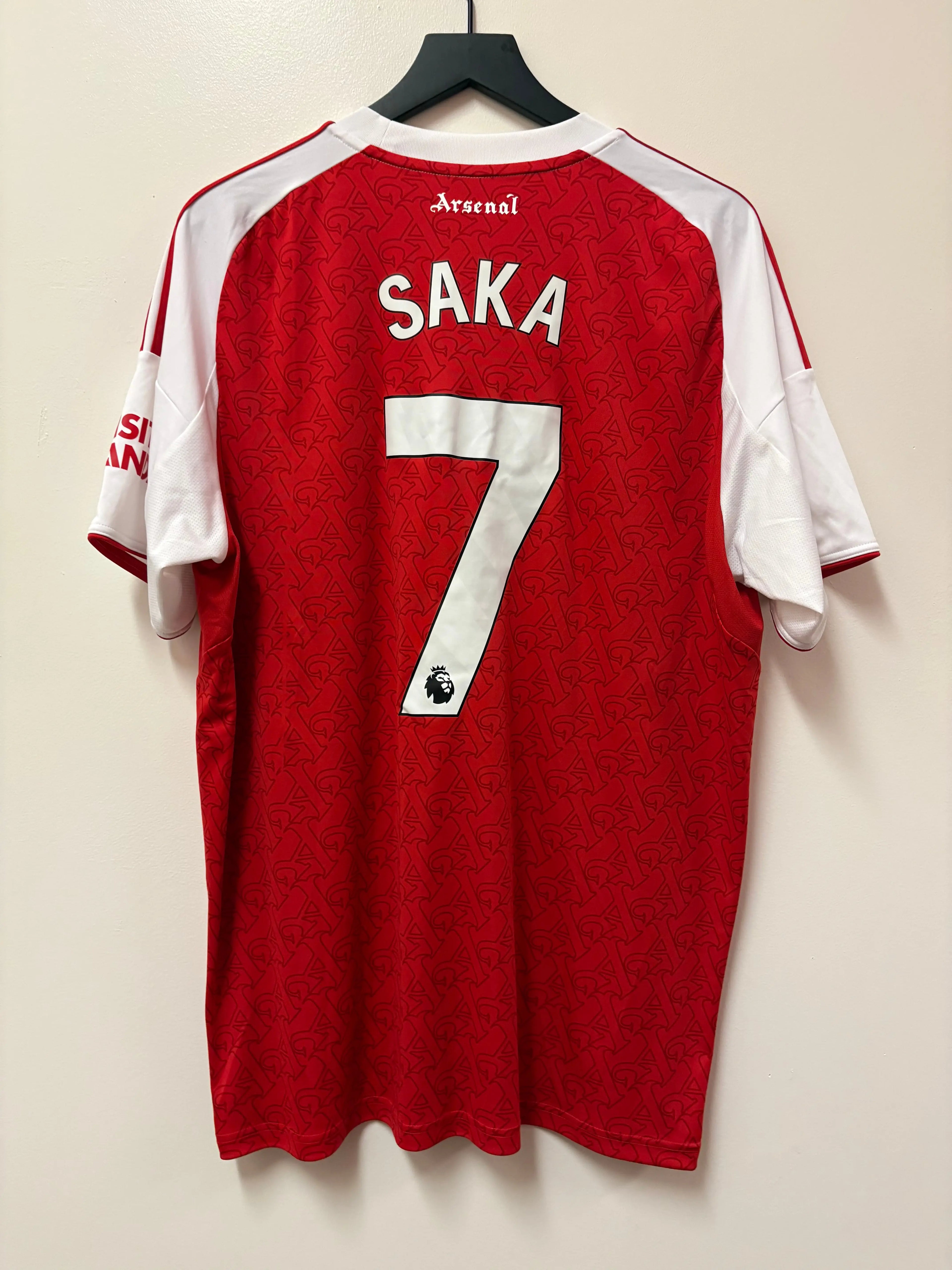 Adidas Arsenal Football Club Home Kit 25/26- Saka #7 STA Apparel