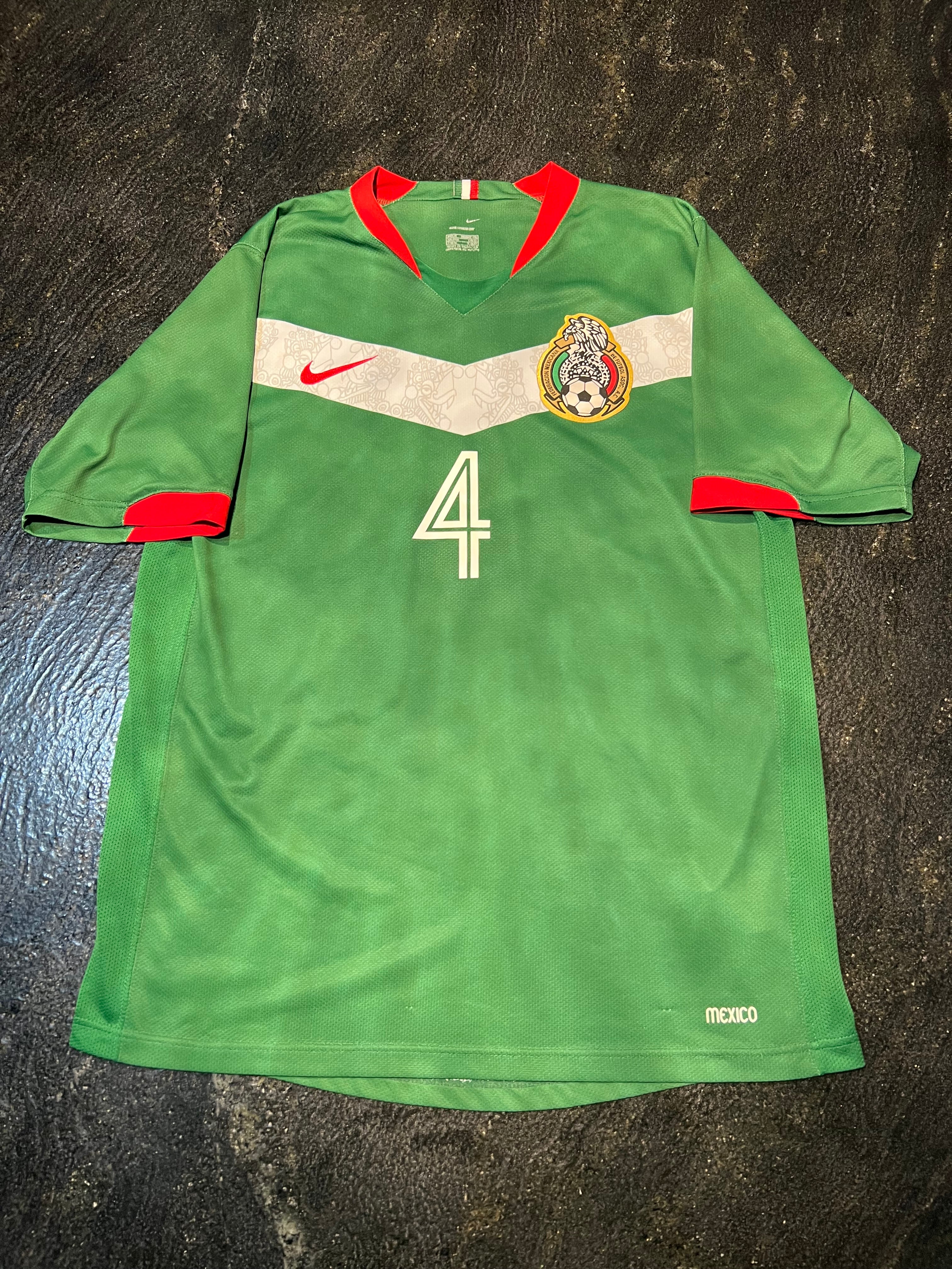 Nike Mexico 2006 Home Jersey – Rafael Márquez #4