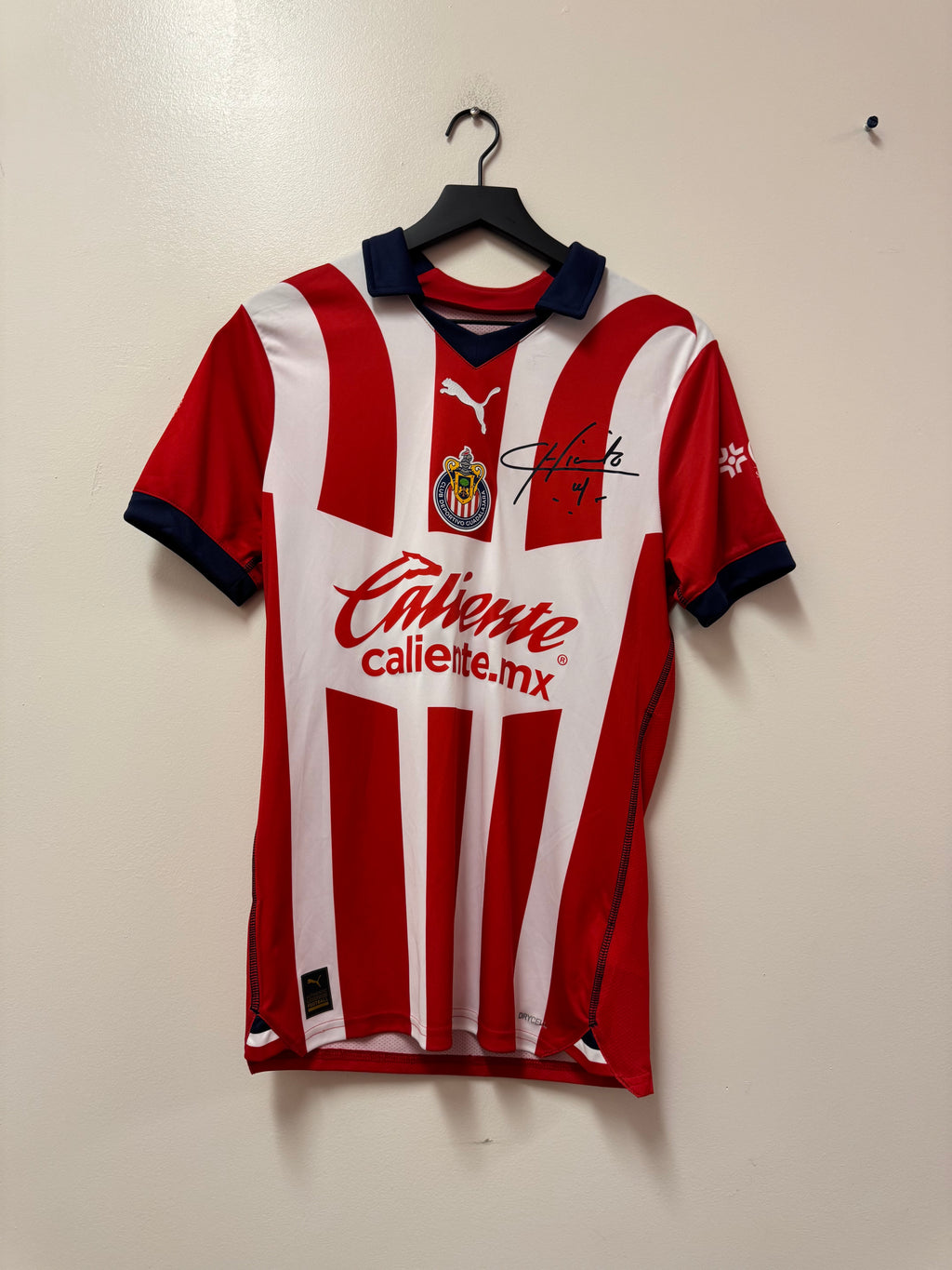 Puma Chivas 2023-24 Home Jersey- Chicharito #14