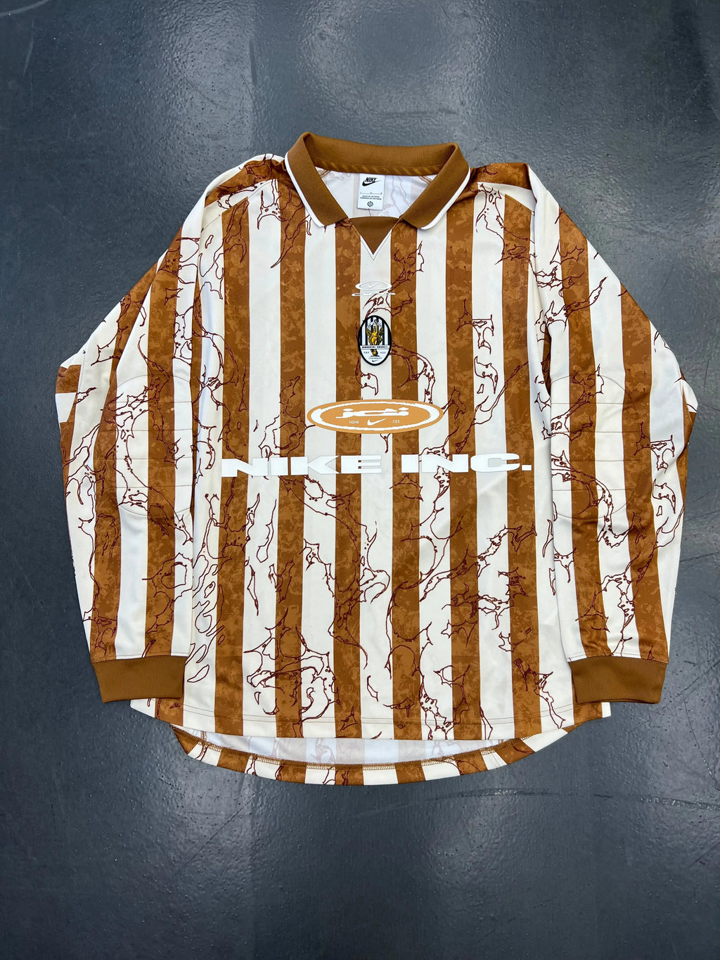 Nike Air Victory Long Sleeve Soccer Jersey – Light British Tan / Phantom / Copper Moon STA Apparel