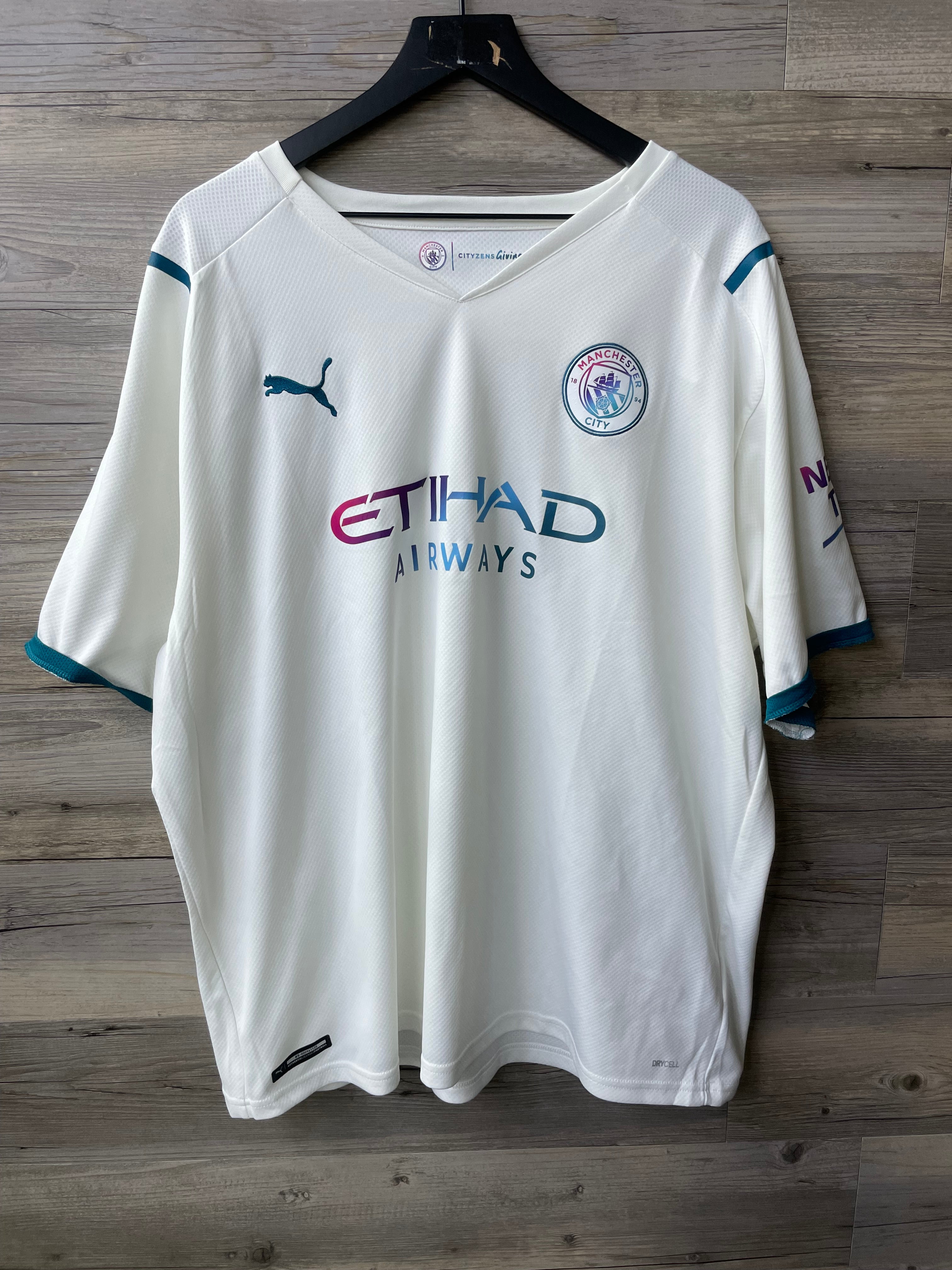 Puma Manchester City 2021/22 Away Jersey – Kevin De Bruyne #17