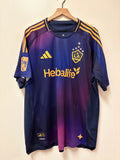 Adidas LA Galaxy 2025/26 Away Authentic Soccer Jersey STA Apparel