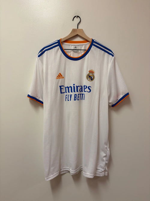Adidas Men's Real Madrid 2021-22 Home Jersey STA Apparel