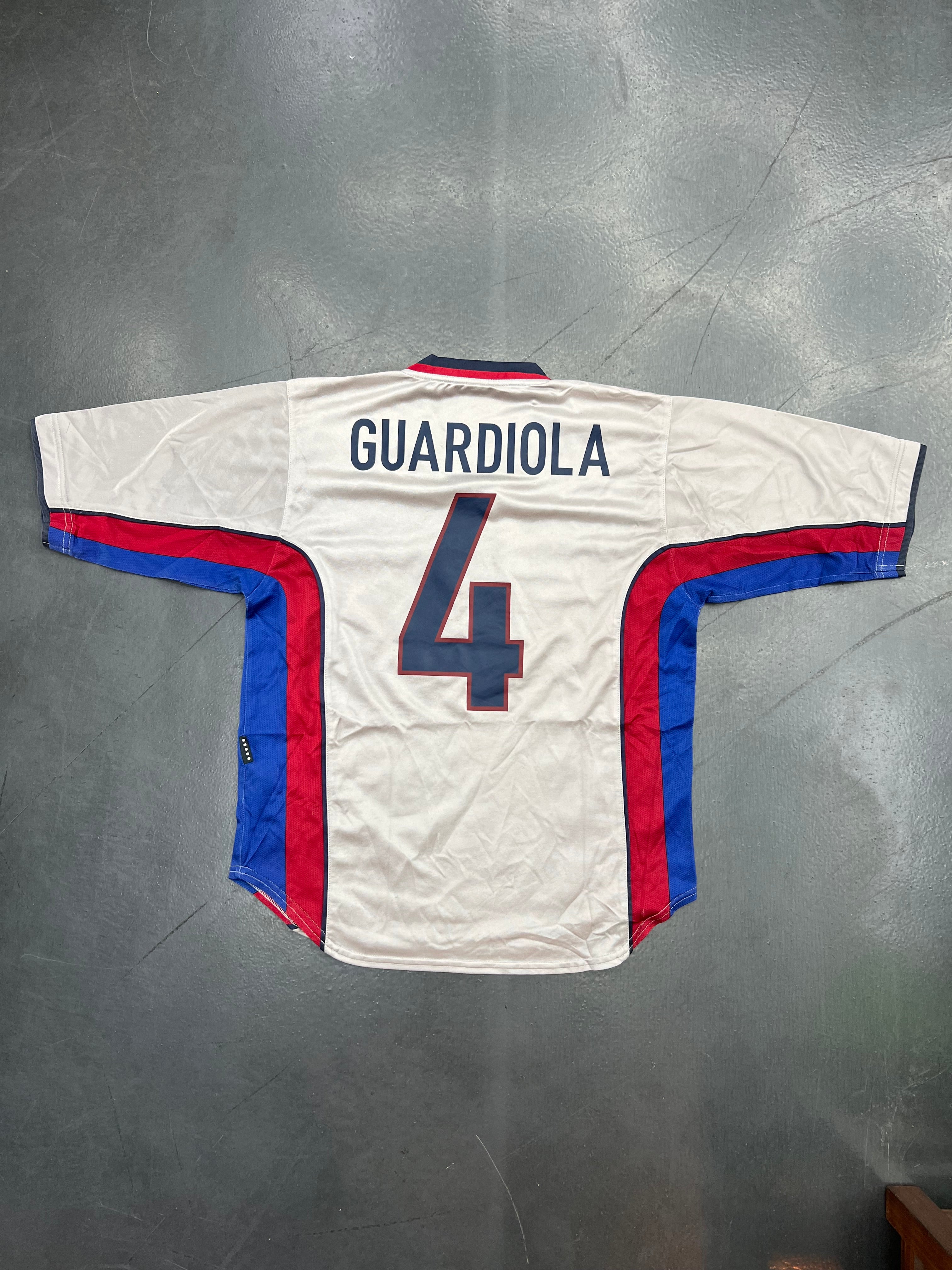 Nike FC Barcelona 1999–00 Away Jersey - Guardiola #4